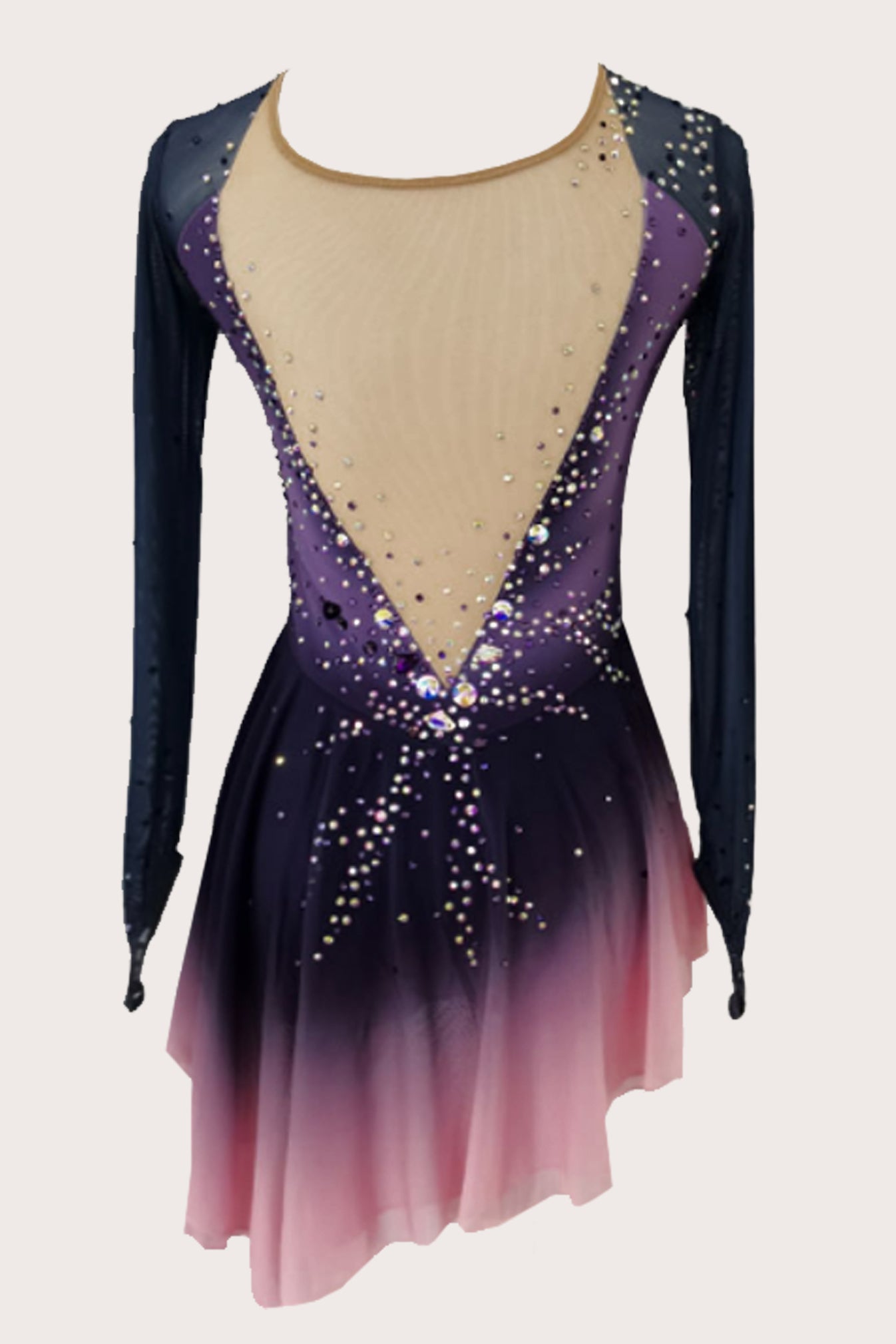 Justaucorps de patinage artistique (sur mesure)