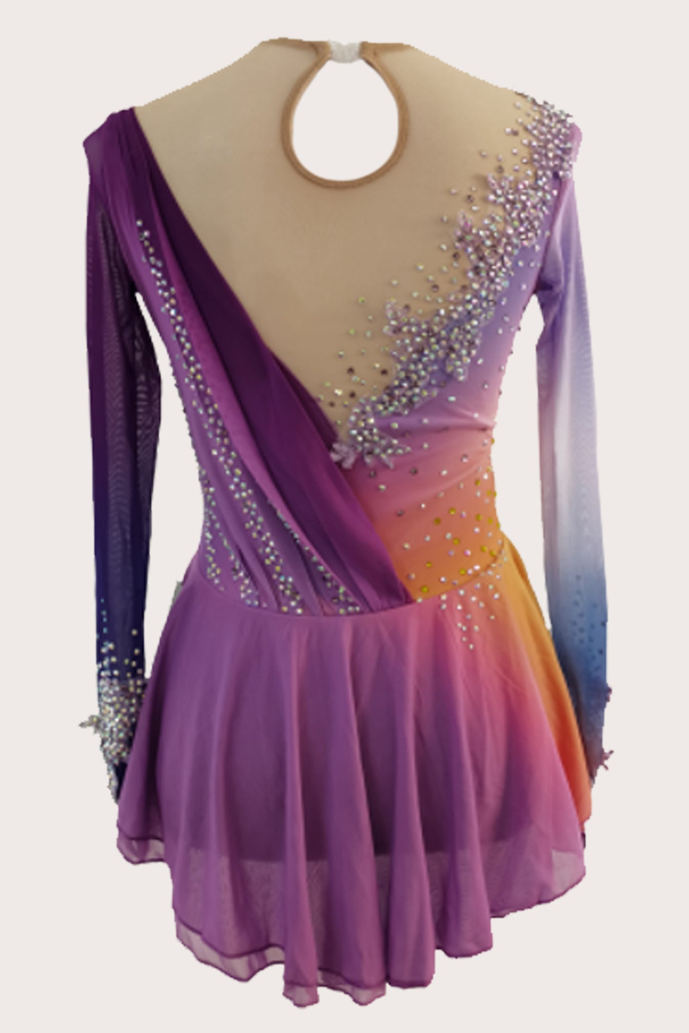 Justaucorps de patinage artistique (sur mesure)