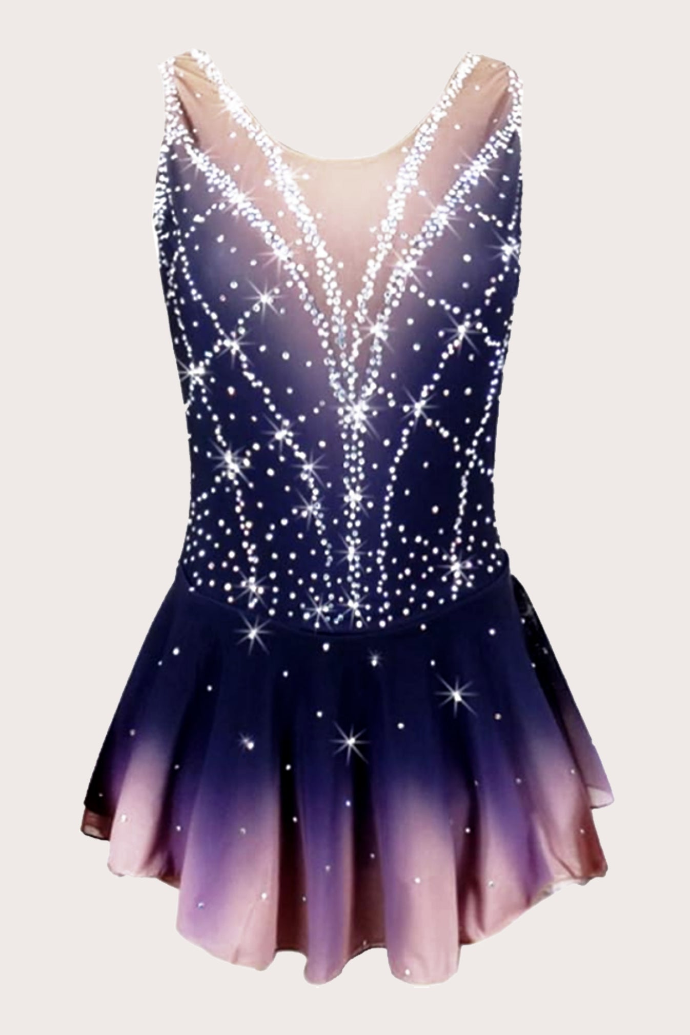 Justaucorps de patinage artistique (sur mesure)