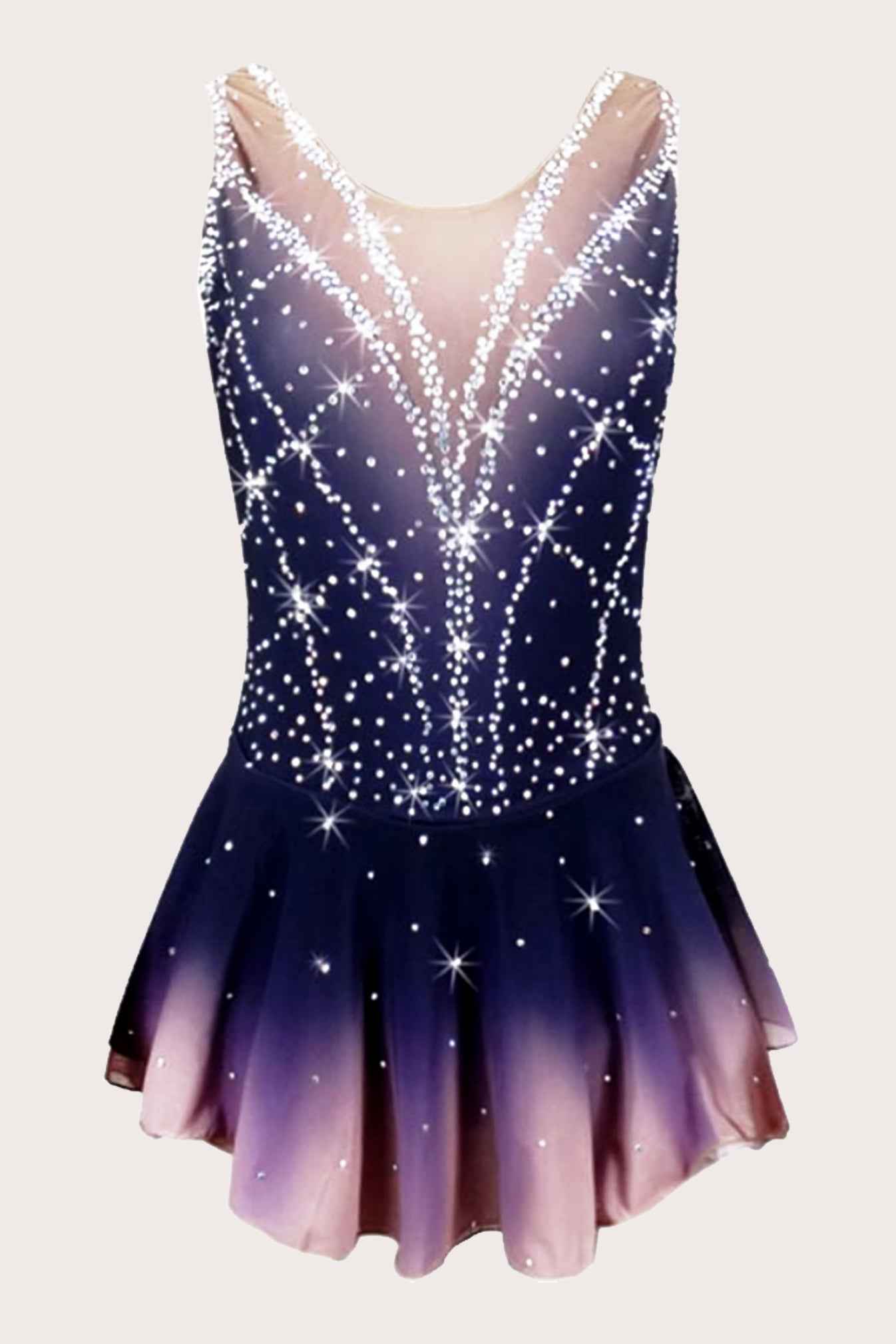 Justaucorps de patinage artistique (sur mesure)