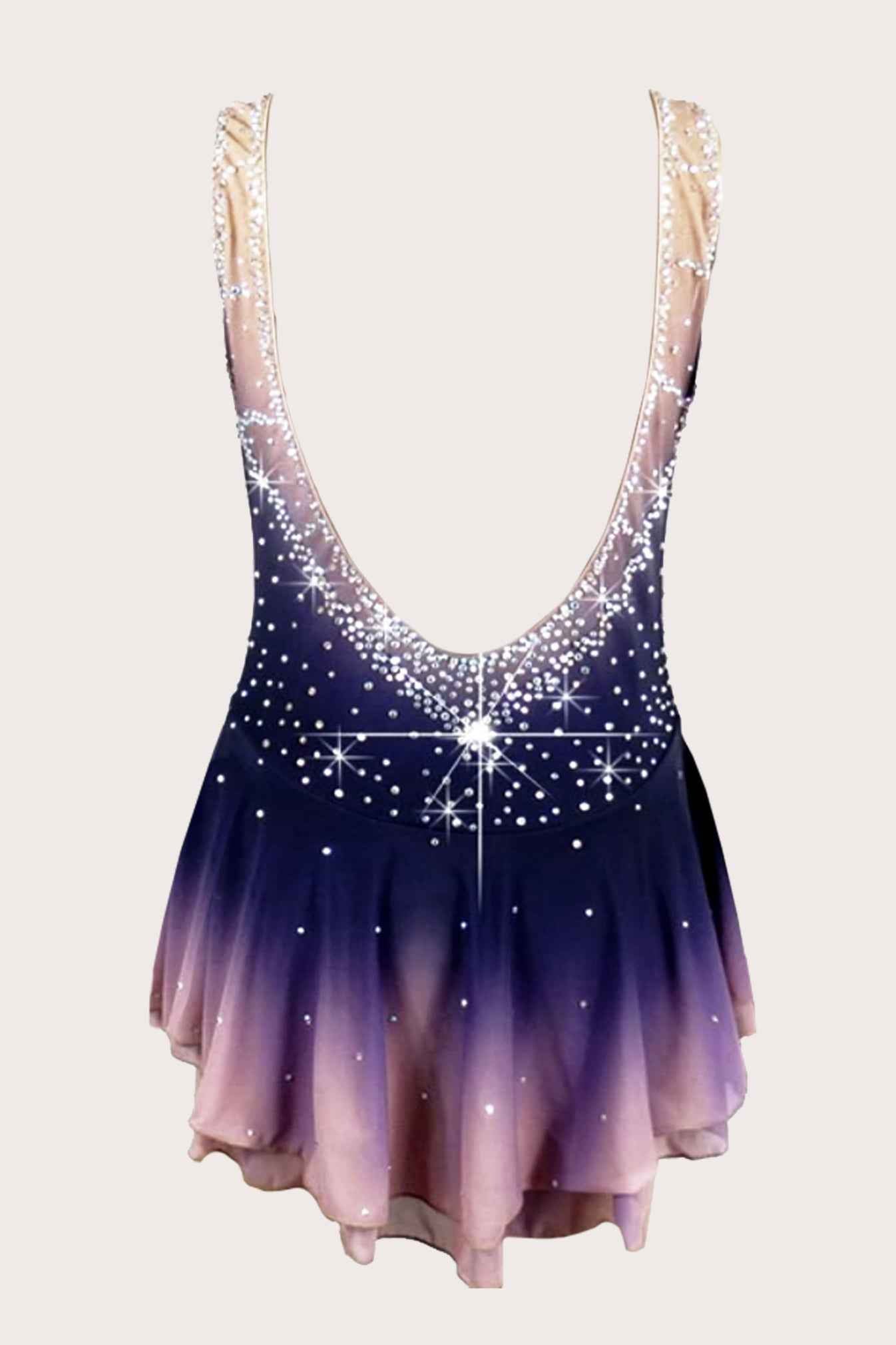 Justaucorps de patinage artistique (sur mesure)