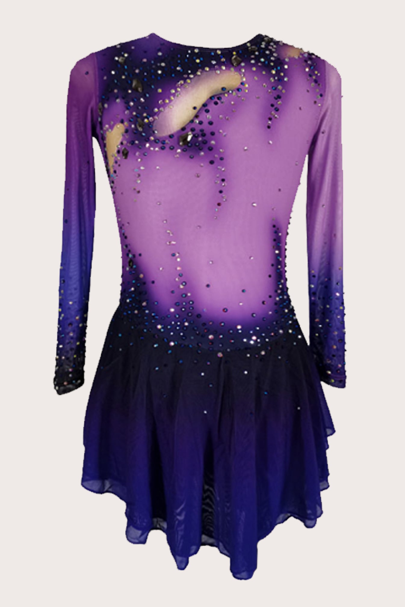 Justaucorps de patinage artistique (sur mesure)