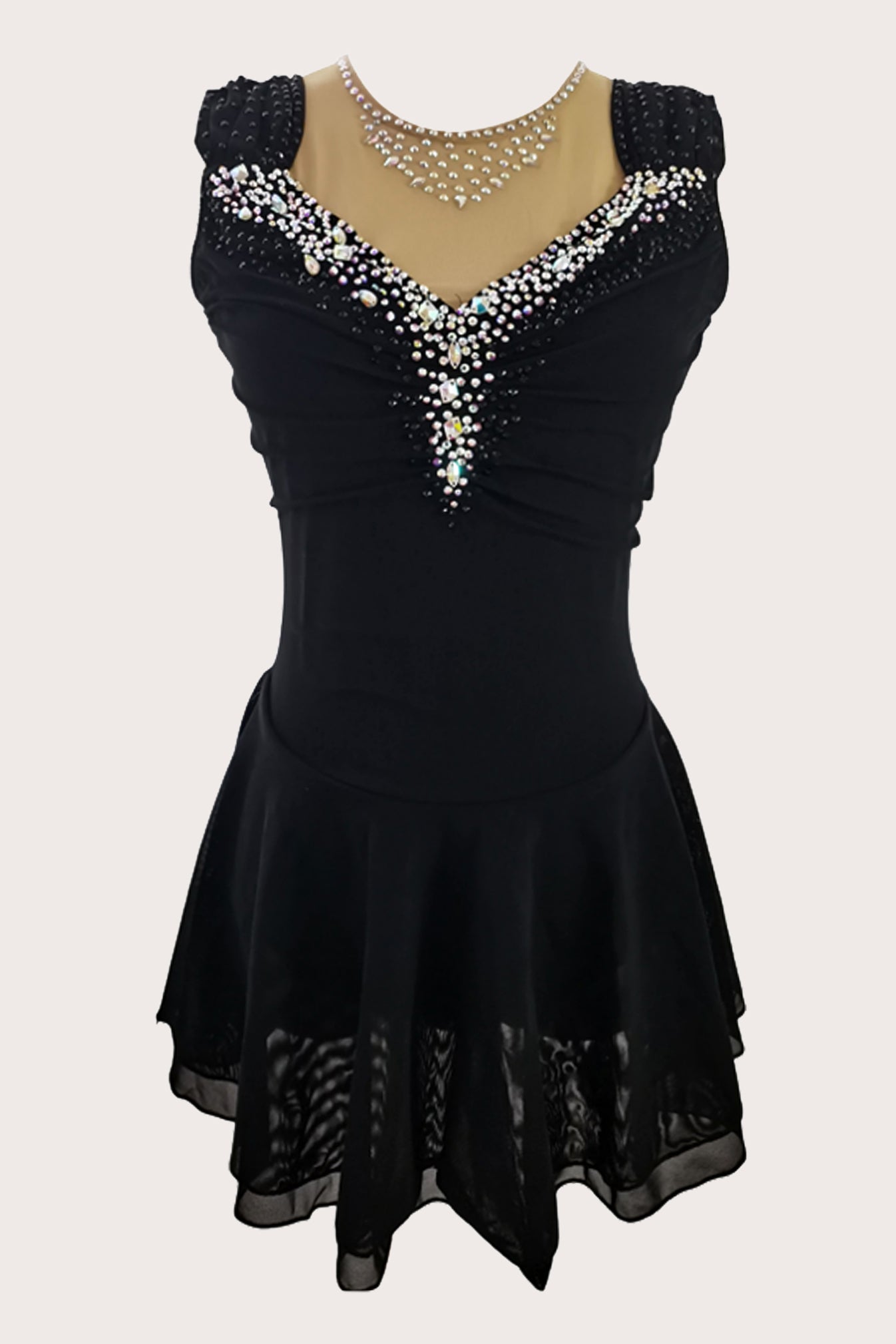 Justaucorps de patinage artistique (sur mesure)