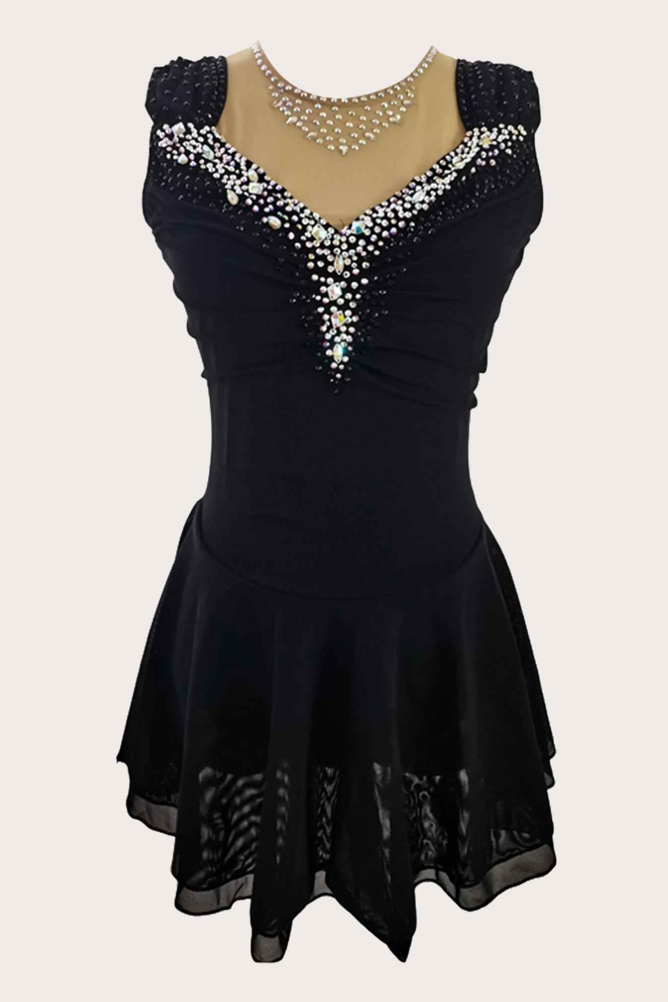 Justaucorps de patinage artistique (sur mesure)