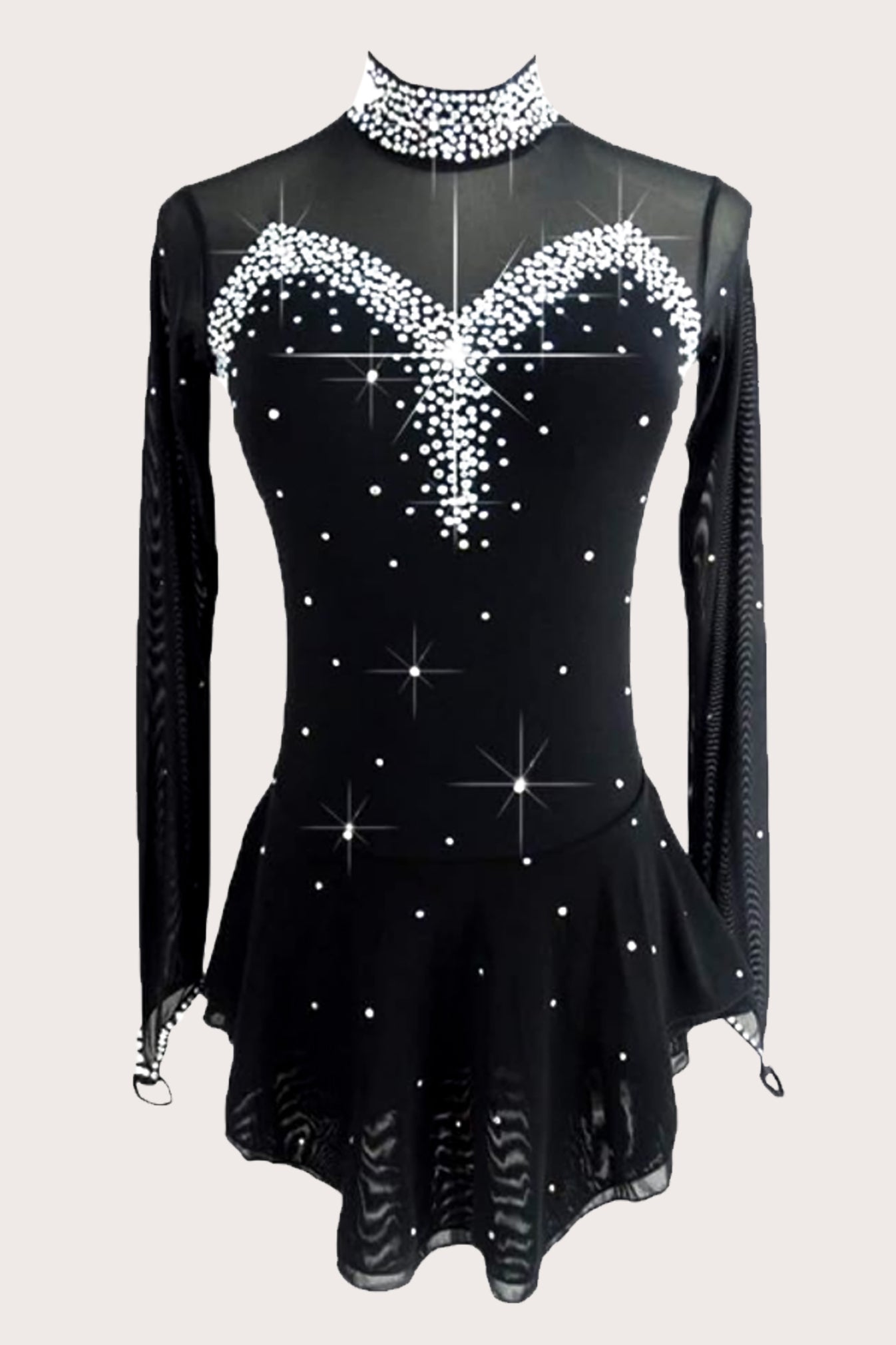 Justaucorps de patinage artistique (sur mesure)