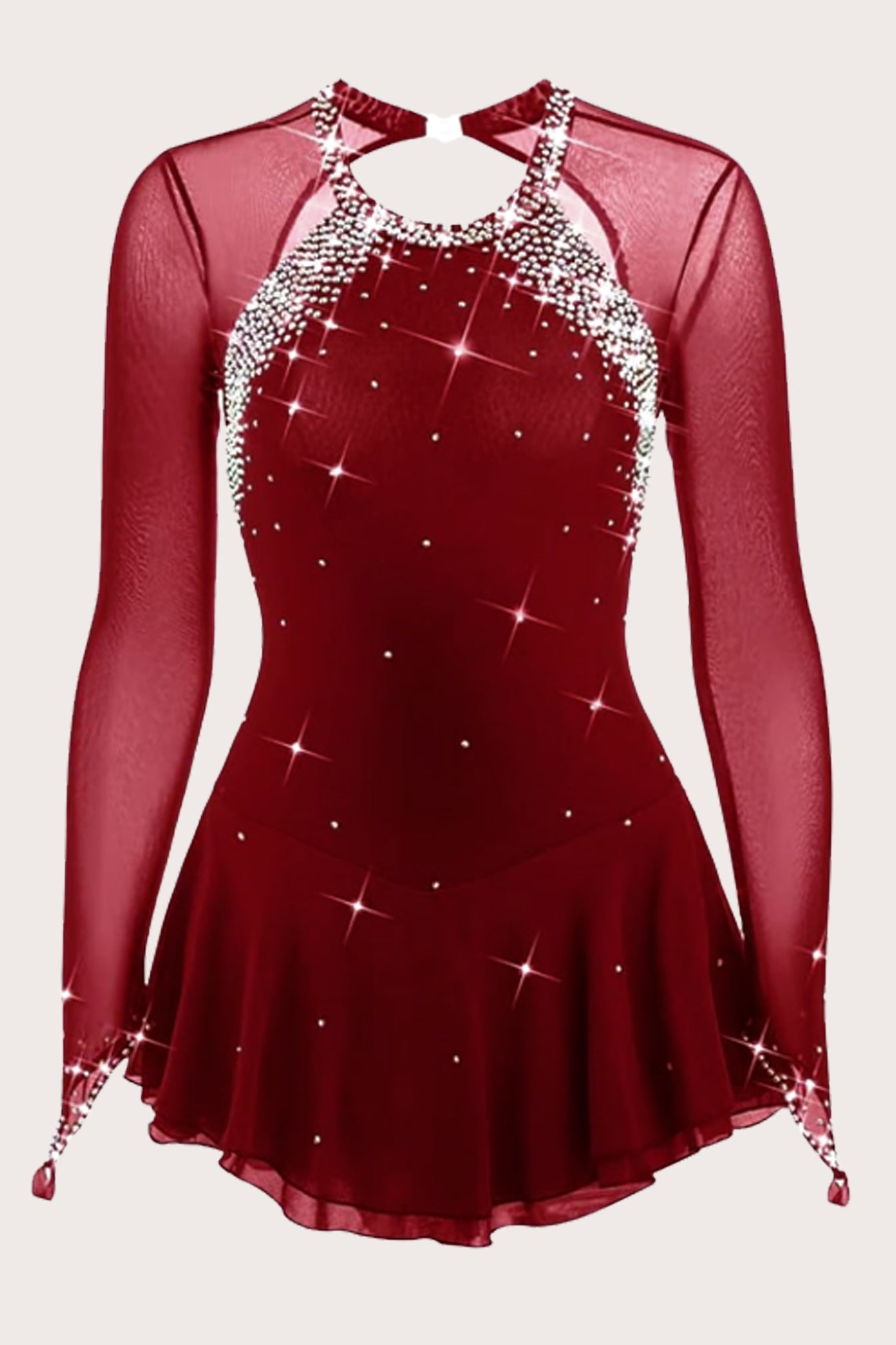 Justaucorps de patinage artistique (sur mesure)