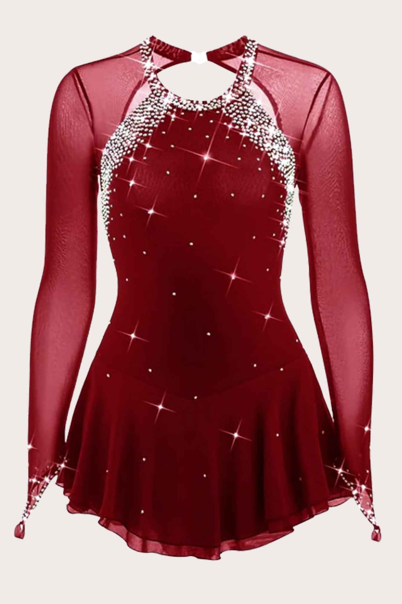 Justaucorps de patinage artistique (sur mesure)