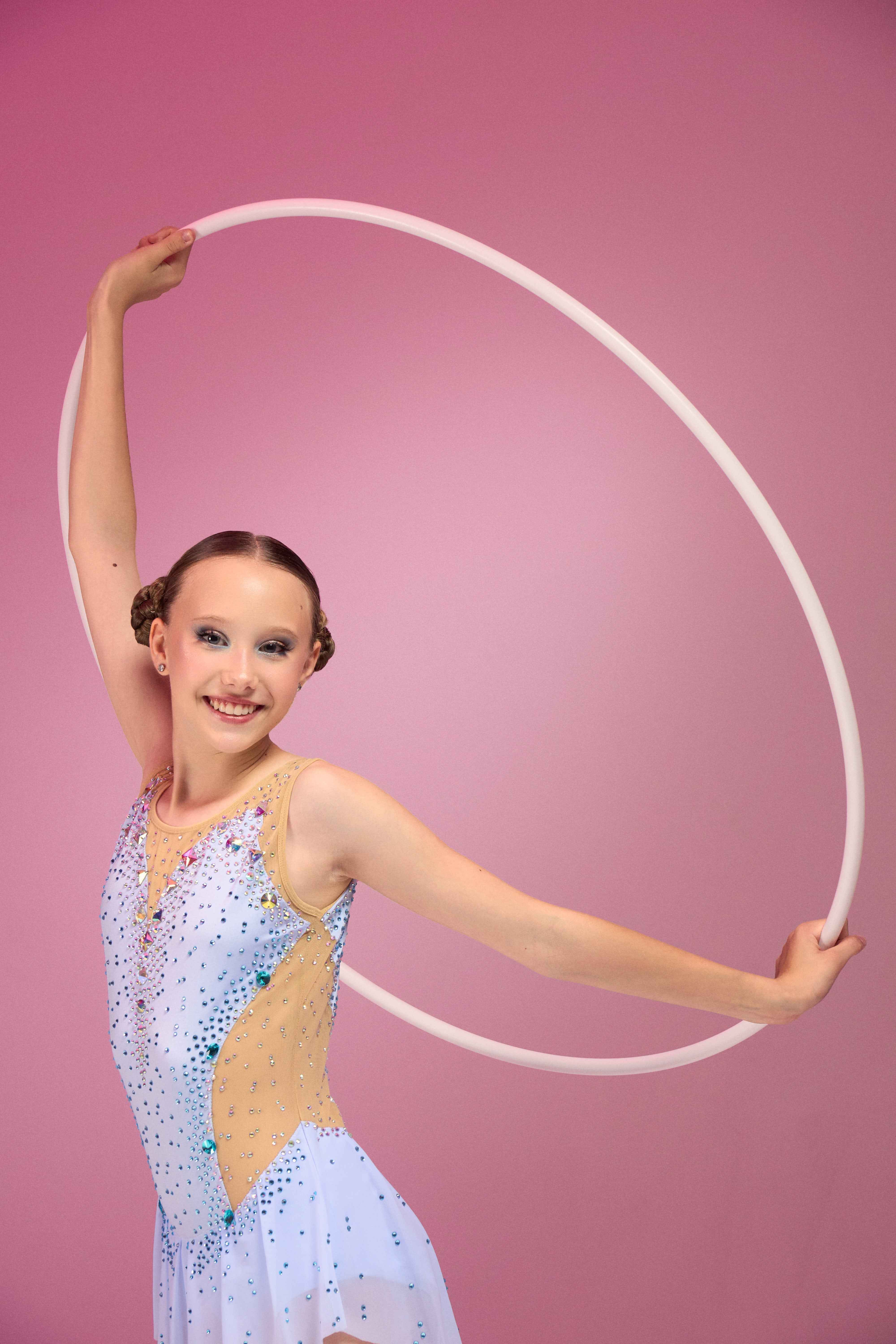 Justaucorps de gymnastique rythmique (en stock)