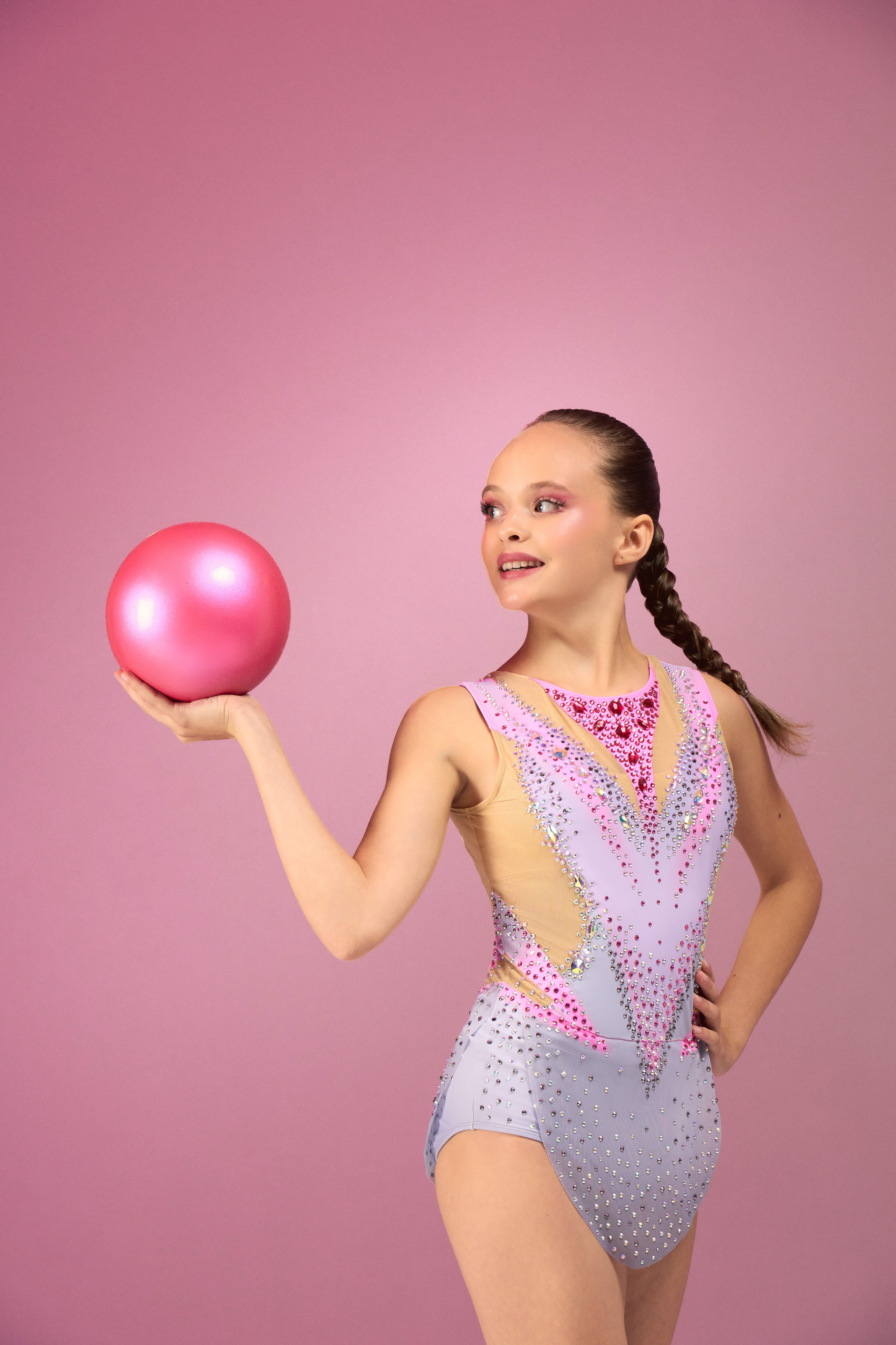 Justaucorps de gymnastique rythmique (sur mesure)