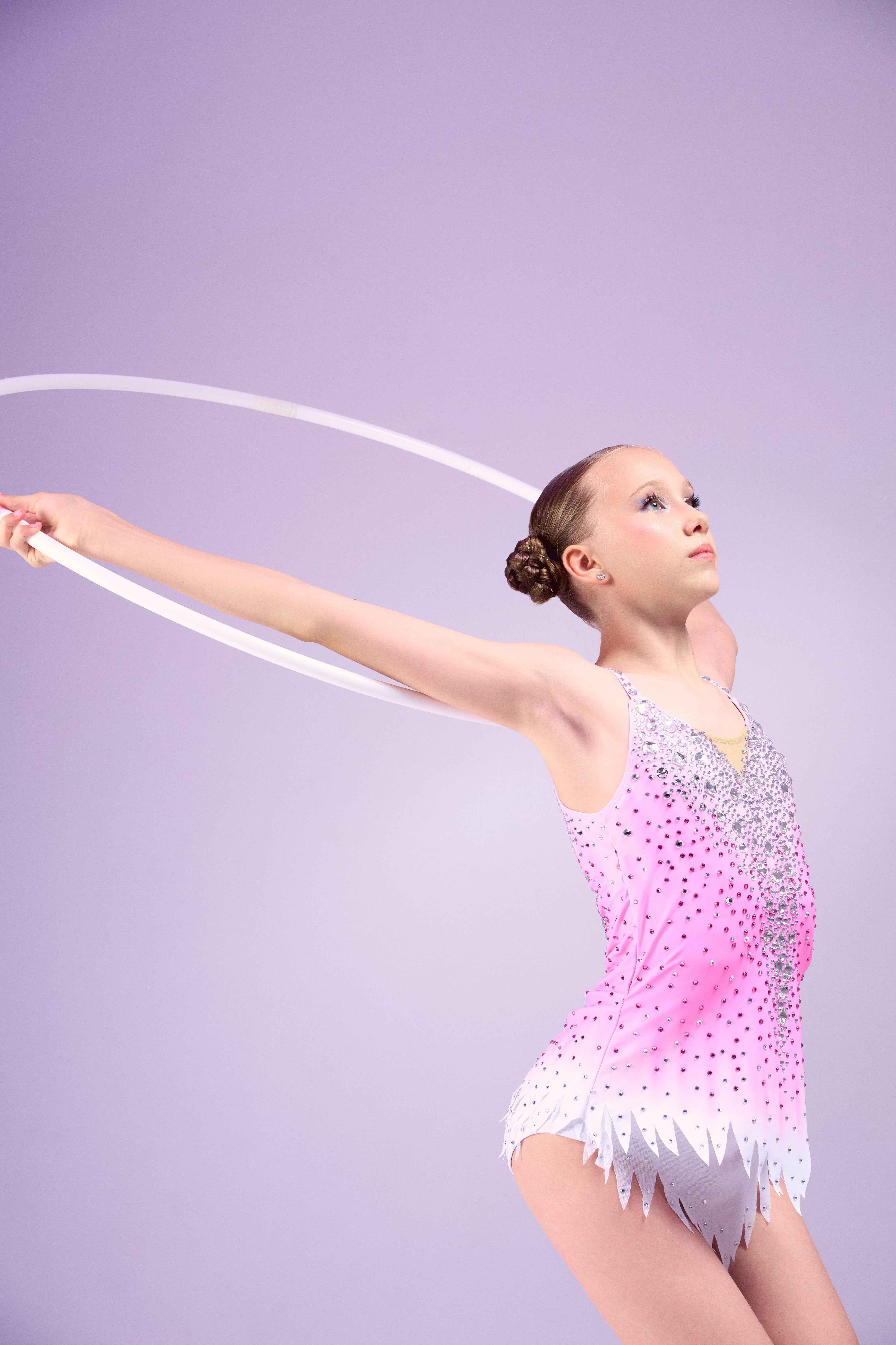 Justaucorps de gymnastique rythmique (en stock)