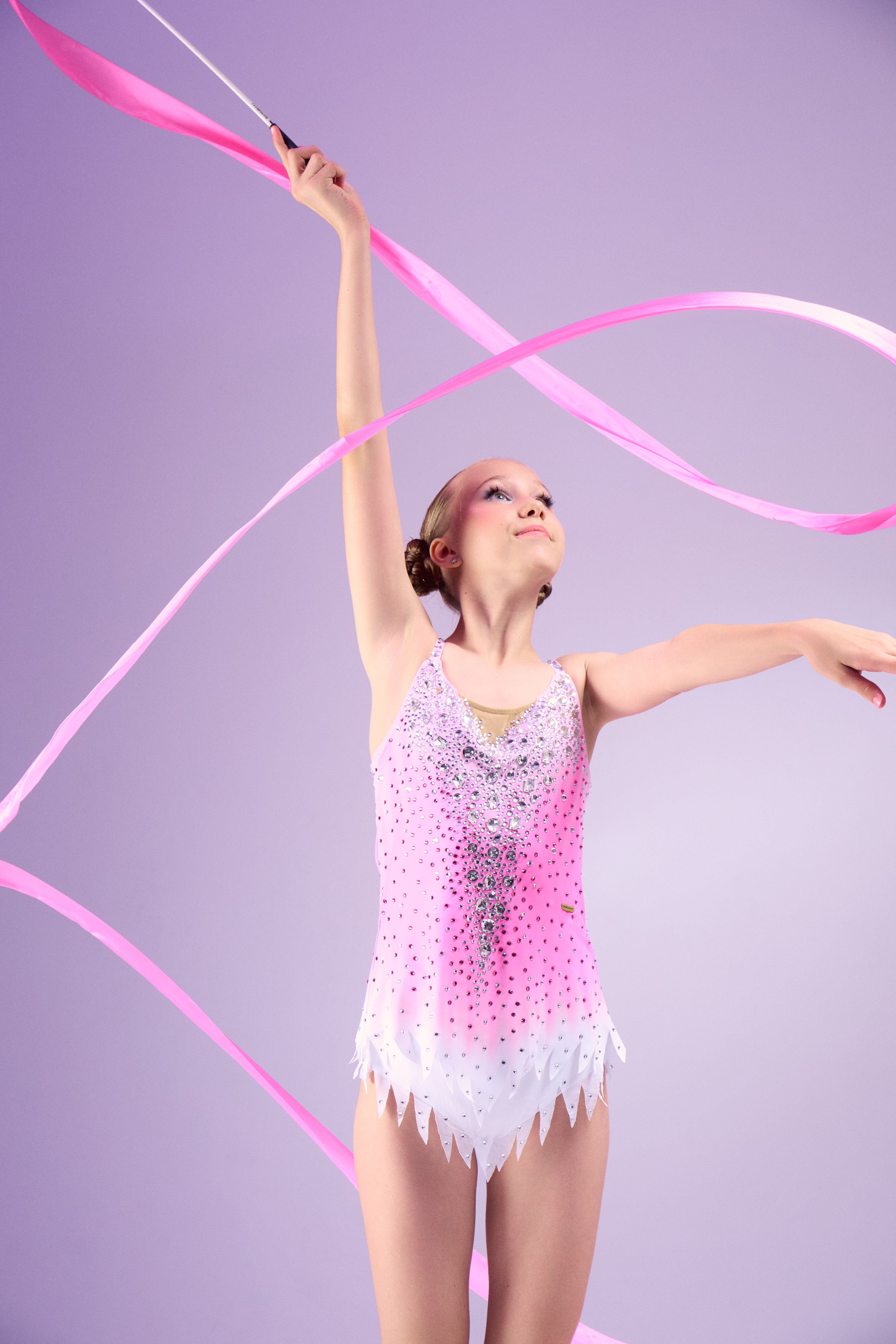 Justaucorps de gymnastique rythmique (sur mesure)