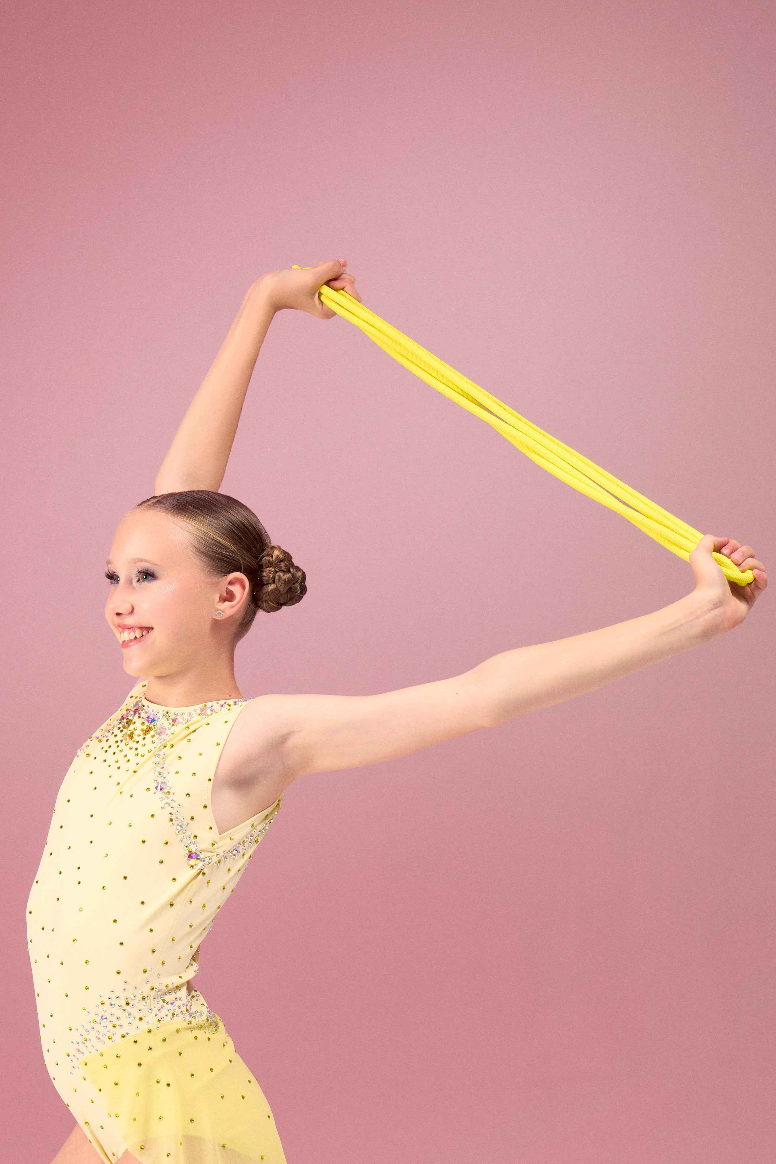 Justaucorps de gymnastique rythmique (en stock)