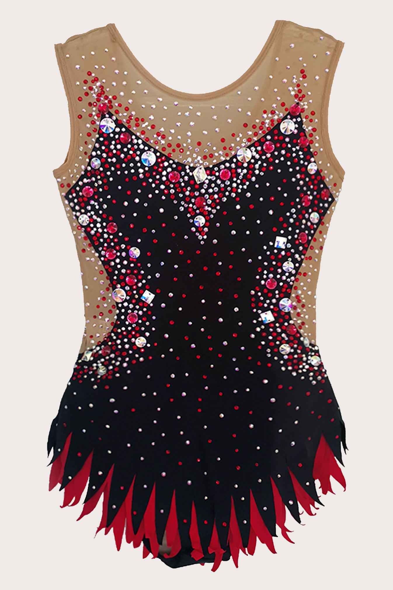 Justaucorps de gymnastique rythmique (sur mesure)