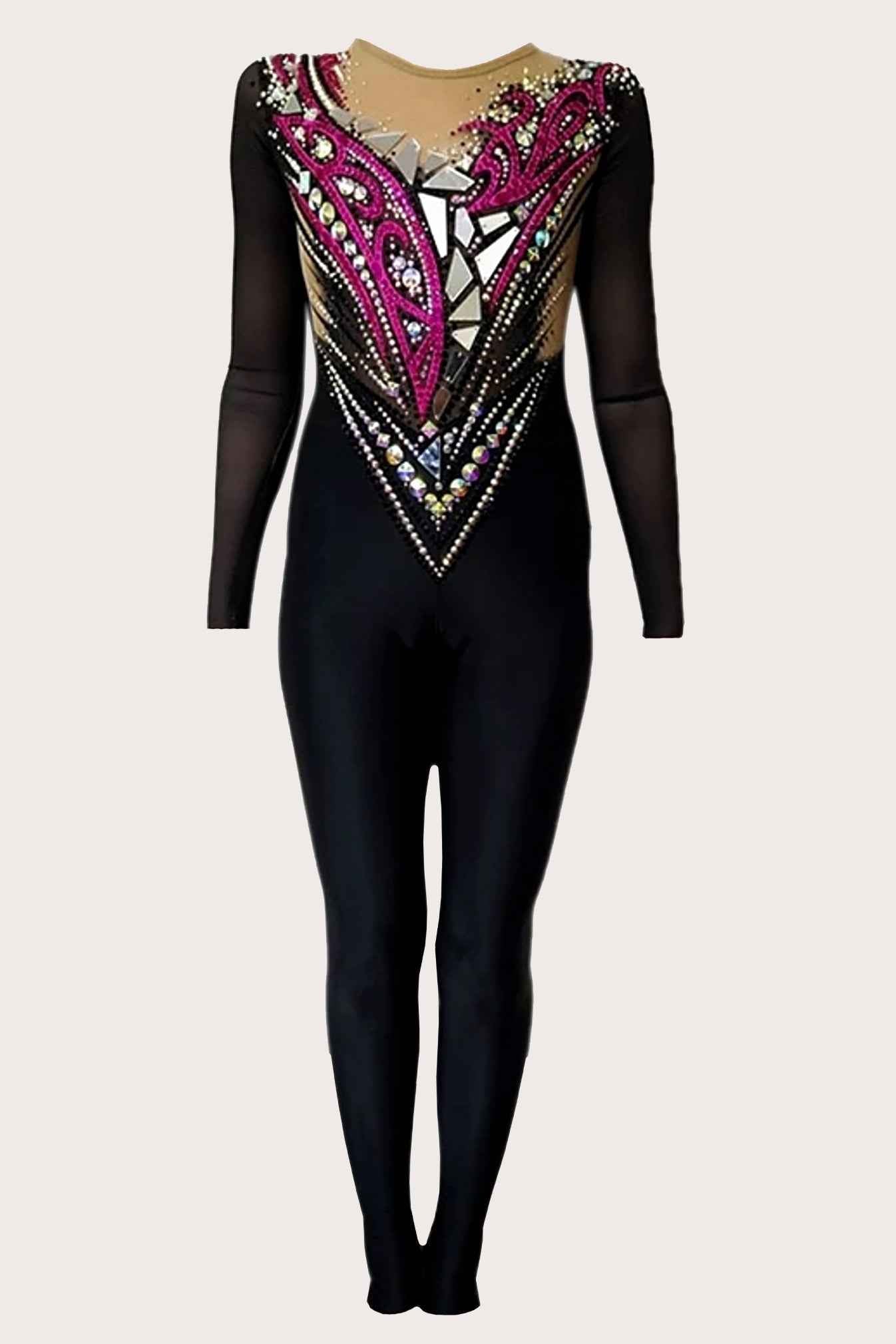 Justaucorps de gymnastique rythmique (sur mesure)