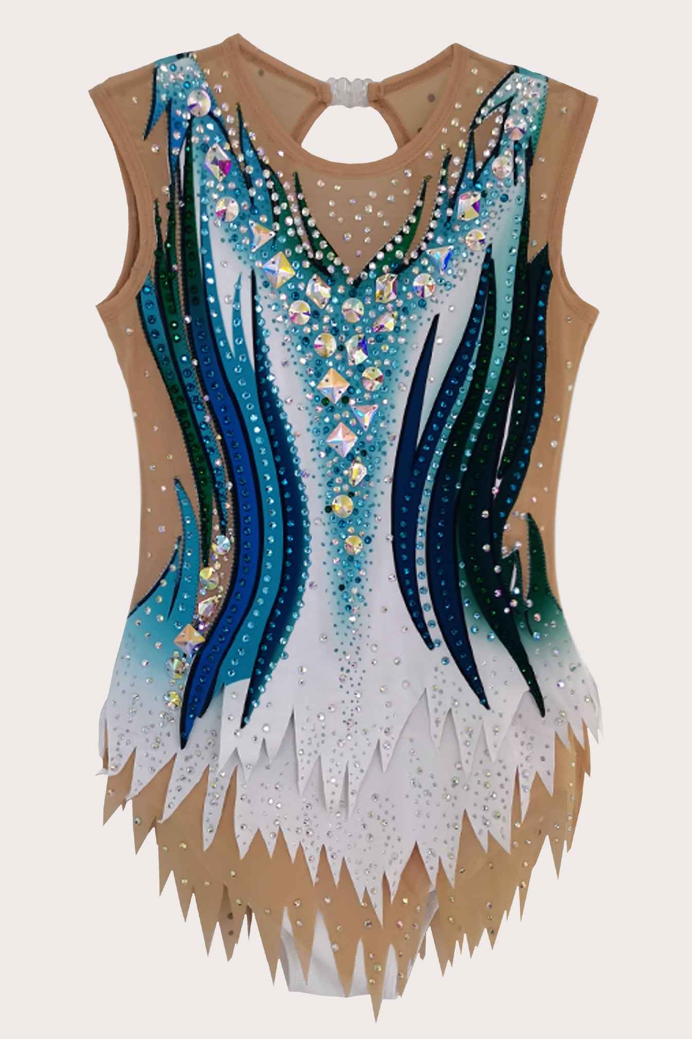 Justaucorps de gymnastique rythmique (sur mesure)