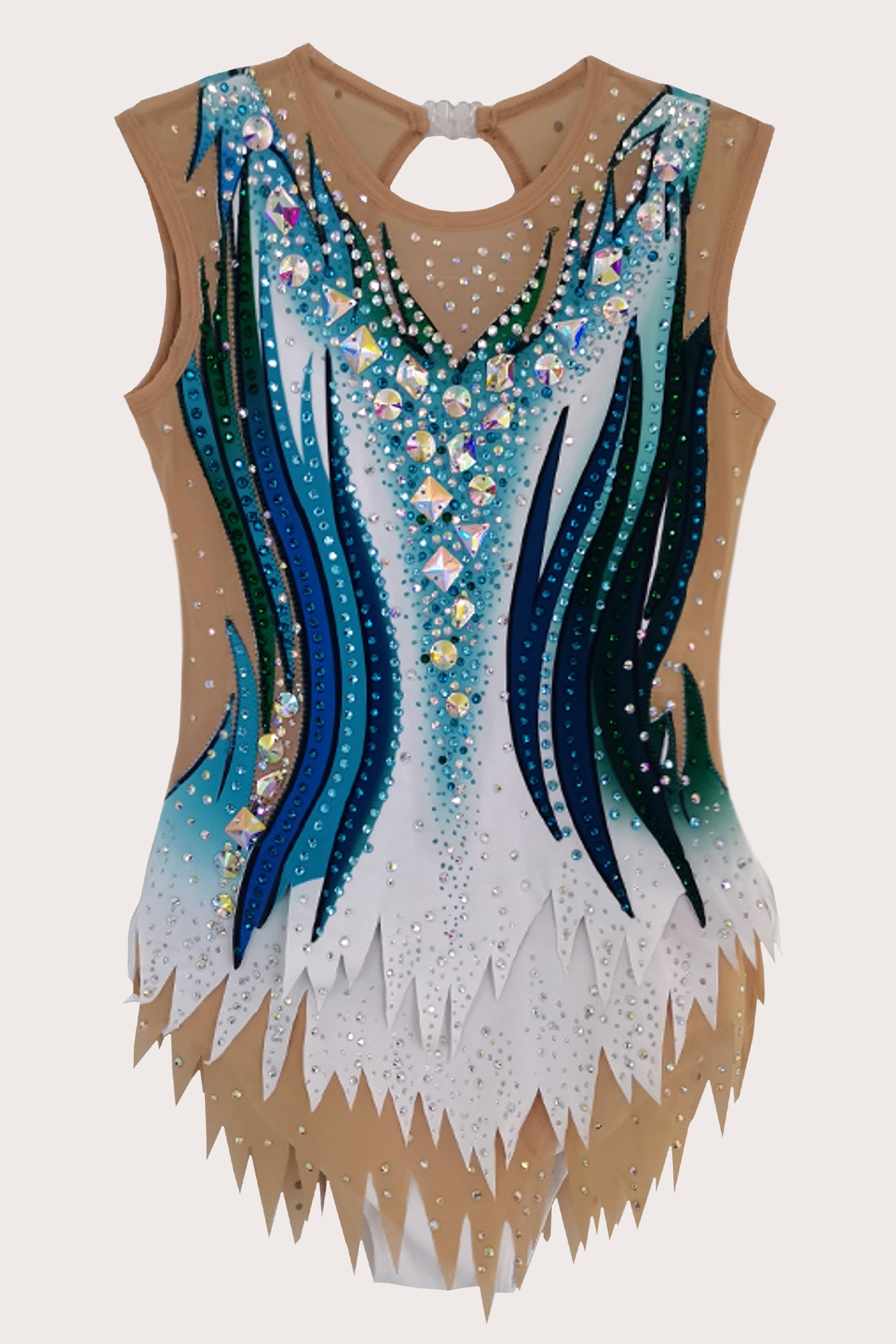 Justaucorps de gymnastique rythmique (sur mesure)