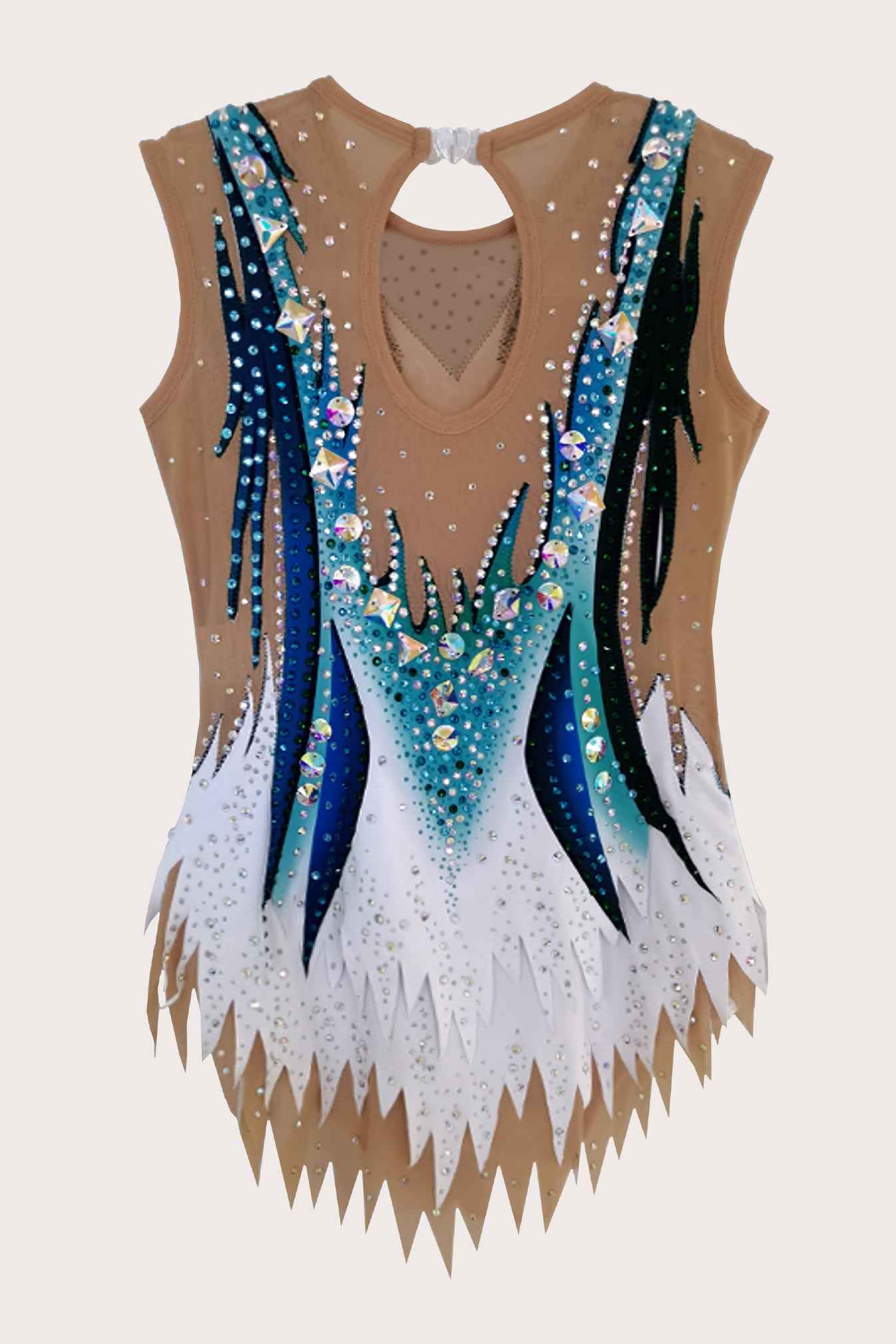 Justaucorps de gymnastique rythmique (sur mesure)