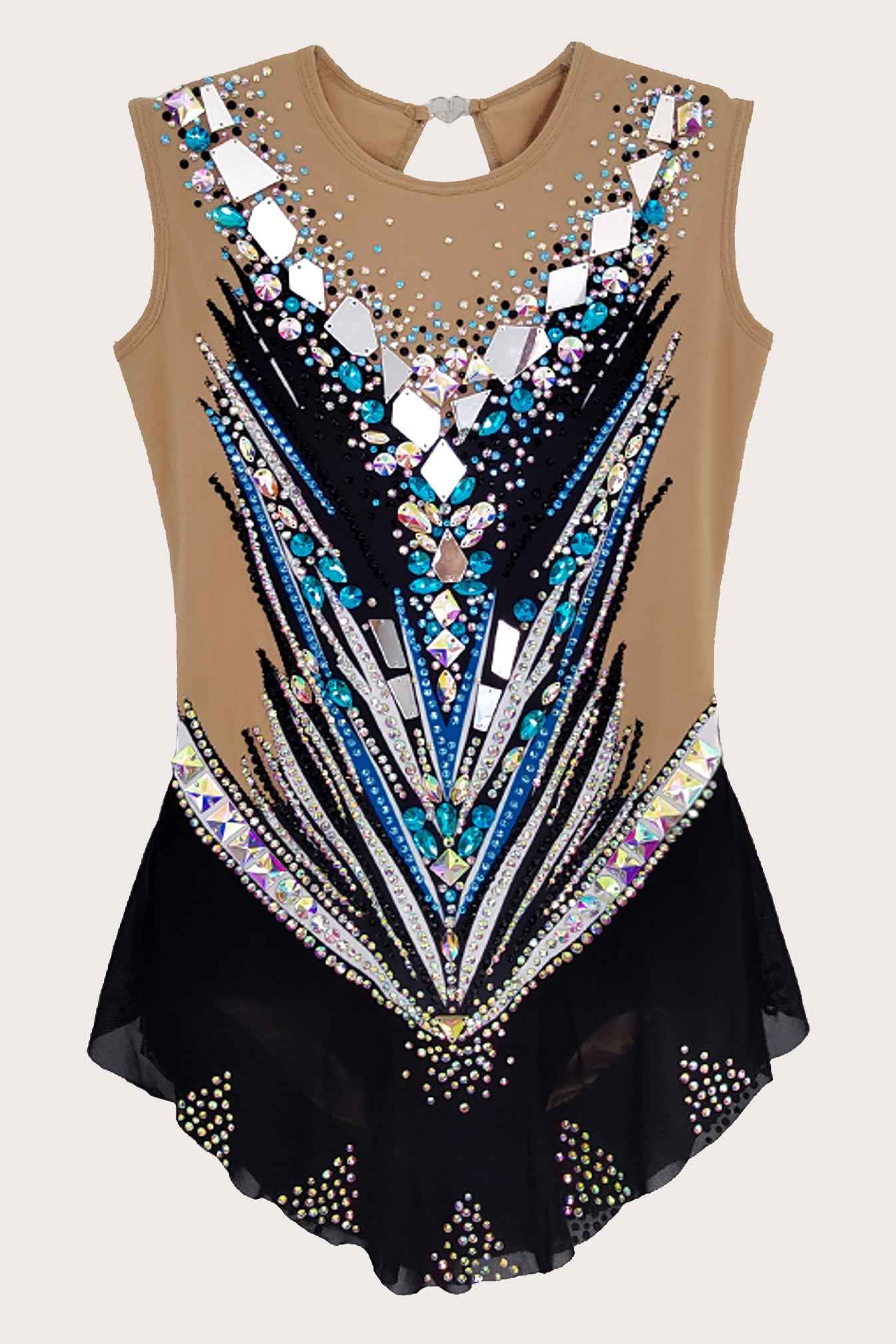 Justaucorps de gymnastique rythmique (sur mesure)