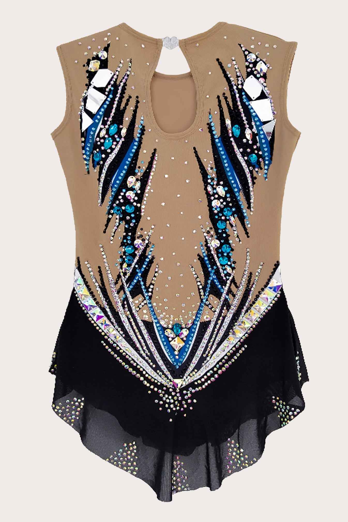 Justaucorps de gymnastique rythmique (sur mesure)