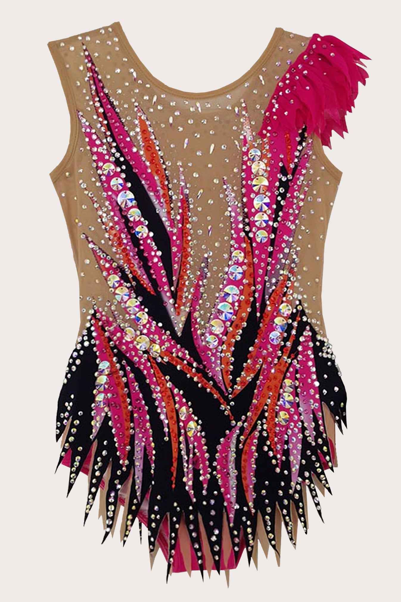 Justaucorps de gymnastique rythmique (sur mesure)