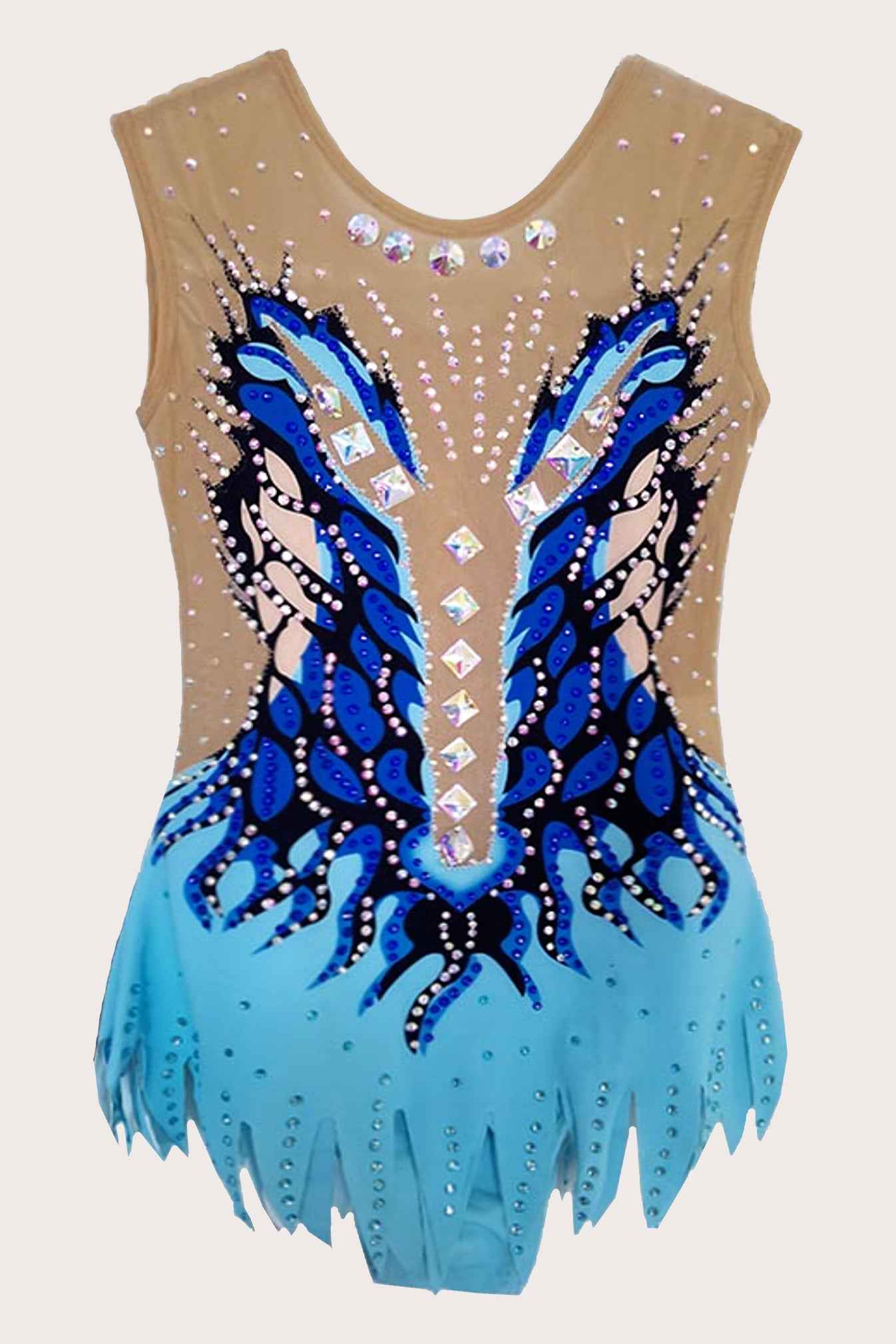 Justaucorps de gymnastique rythmique (sur mesure)