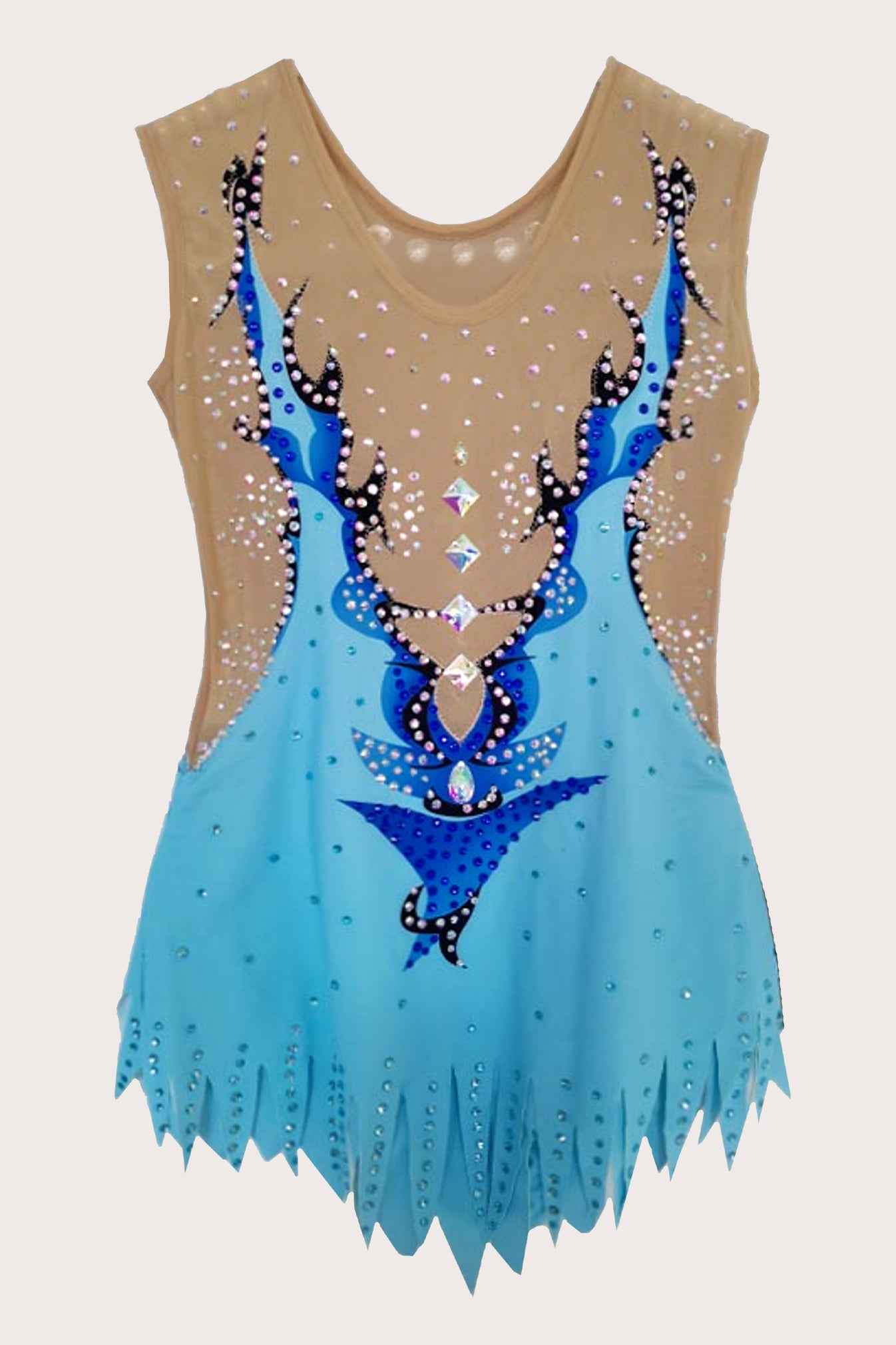 Justaucorps de gymnastique rythmique (sur mesure)