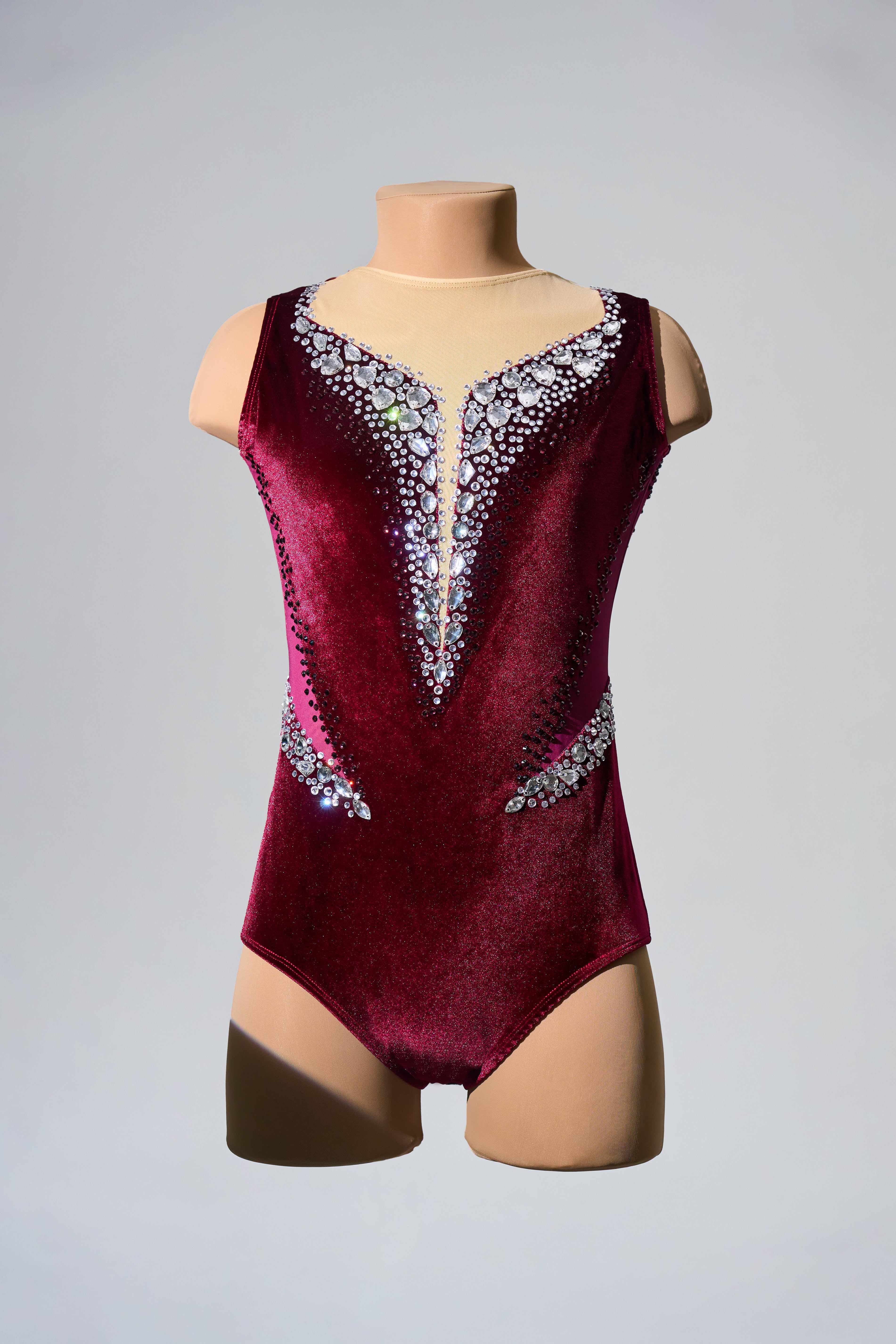 Justaucorps de gymnastique rythmique (en stock)