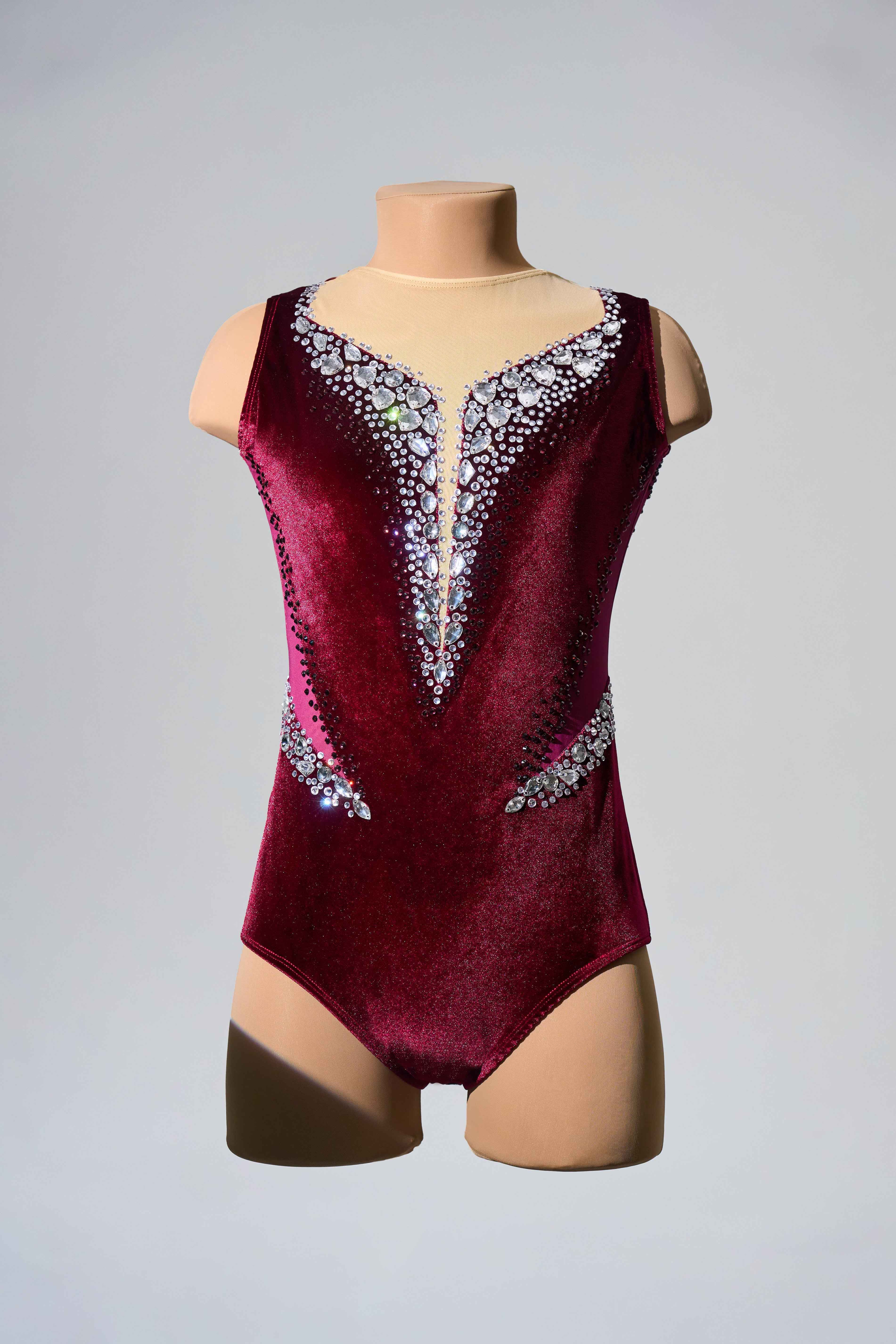 Justaucorps de gymnastique rythmique (en stock)