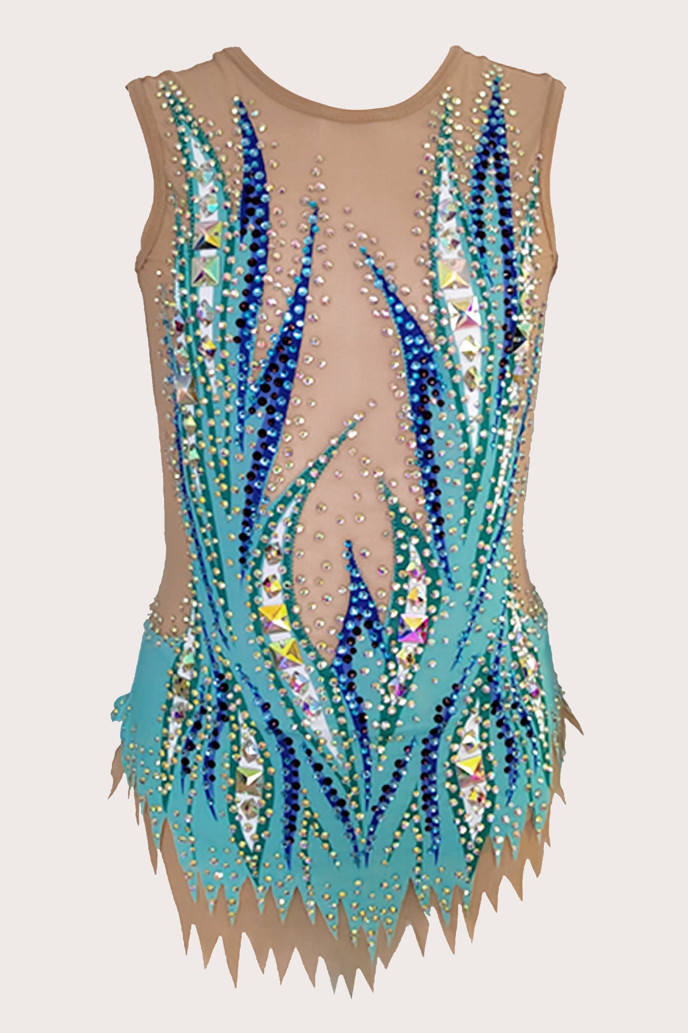 Justaucorps de gymnastique rythmique (sur mesure)