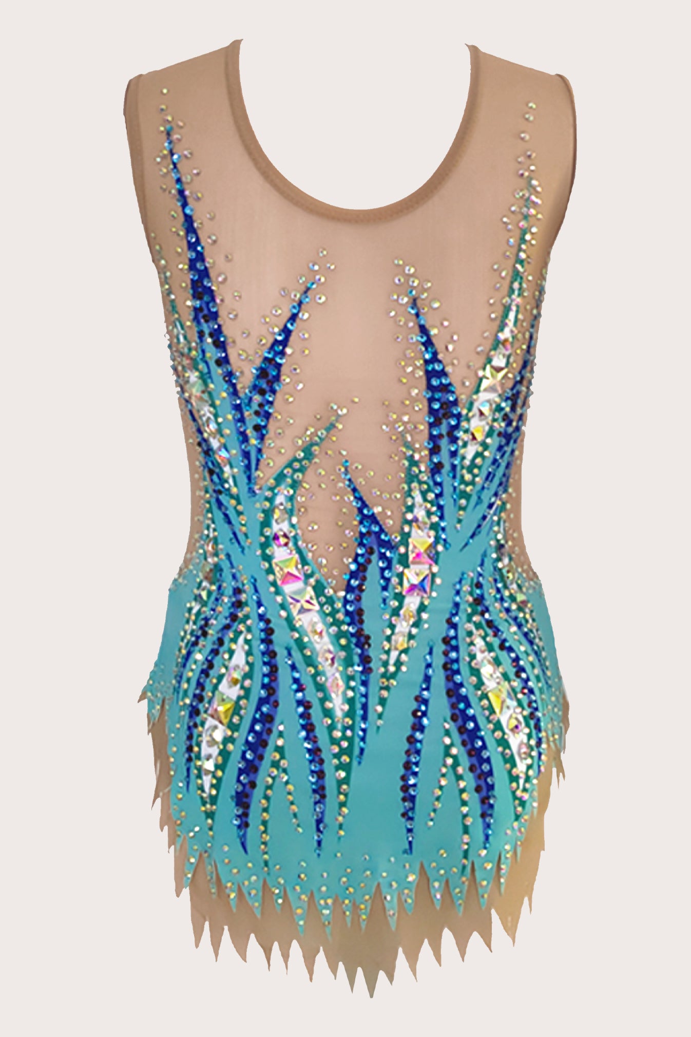 Justaucorps de gymnastique rythmique (sur mesure)