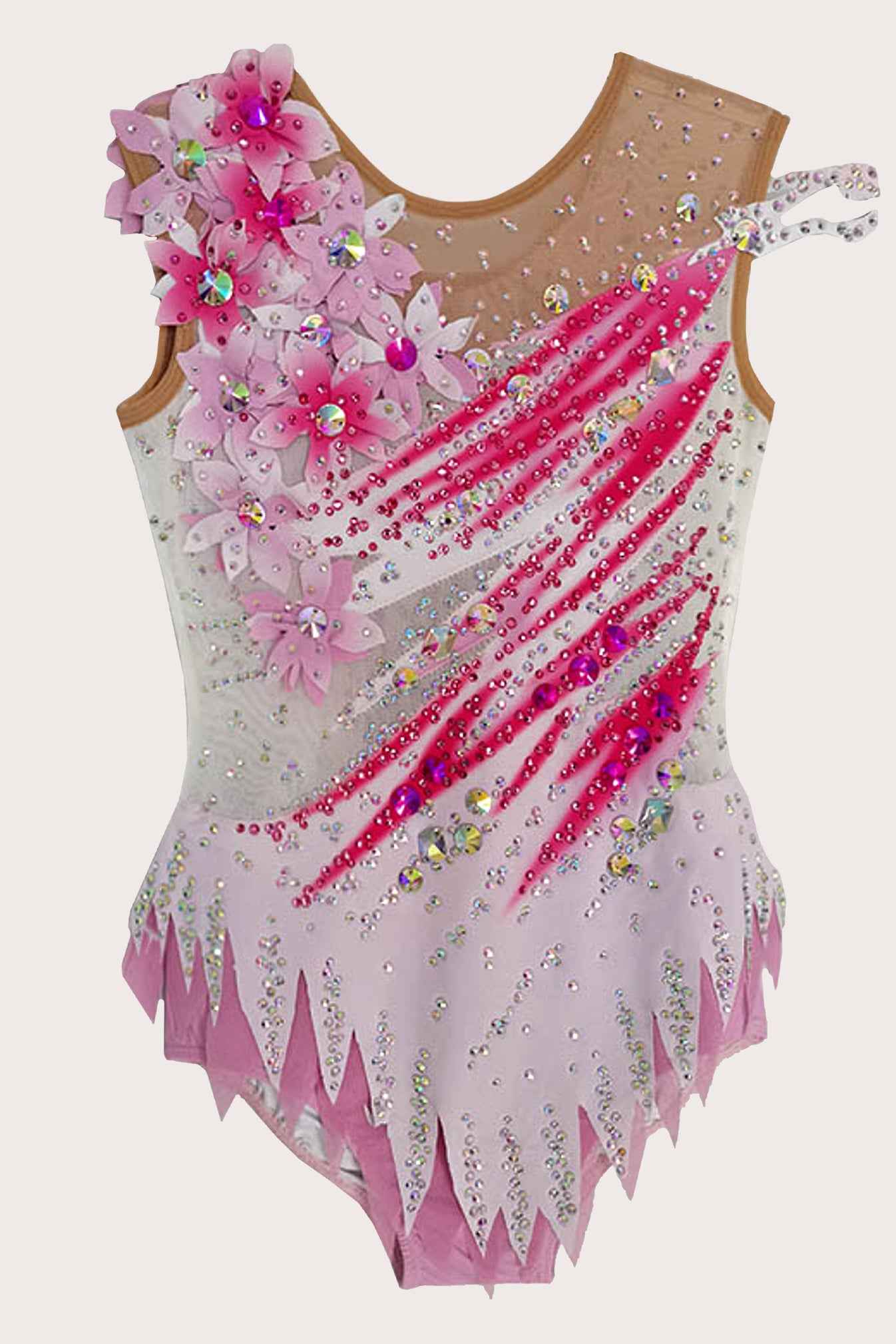 Justaucorps de gymnastique rythmique (sur mesure)