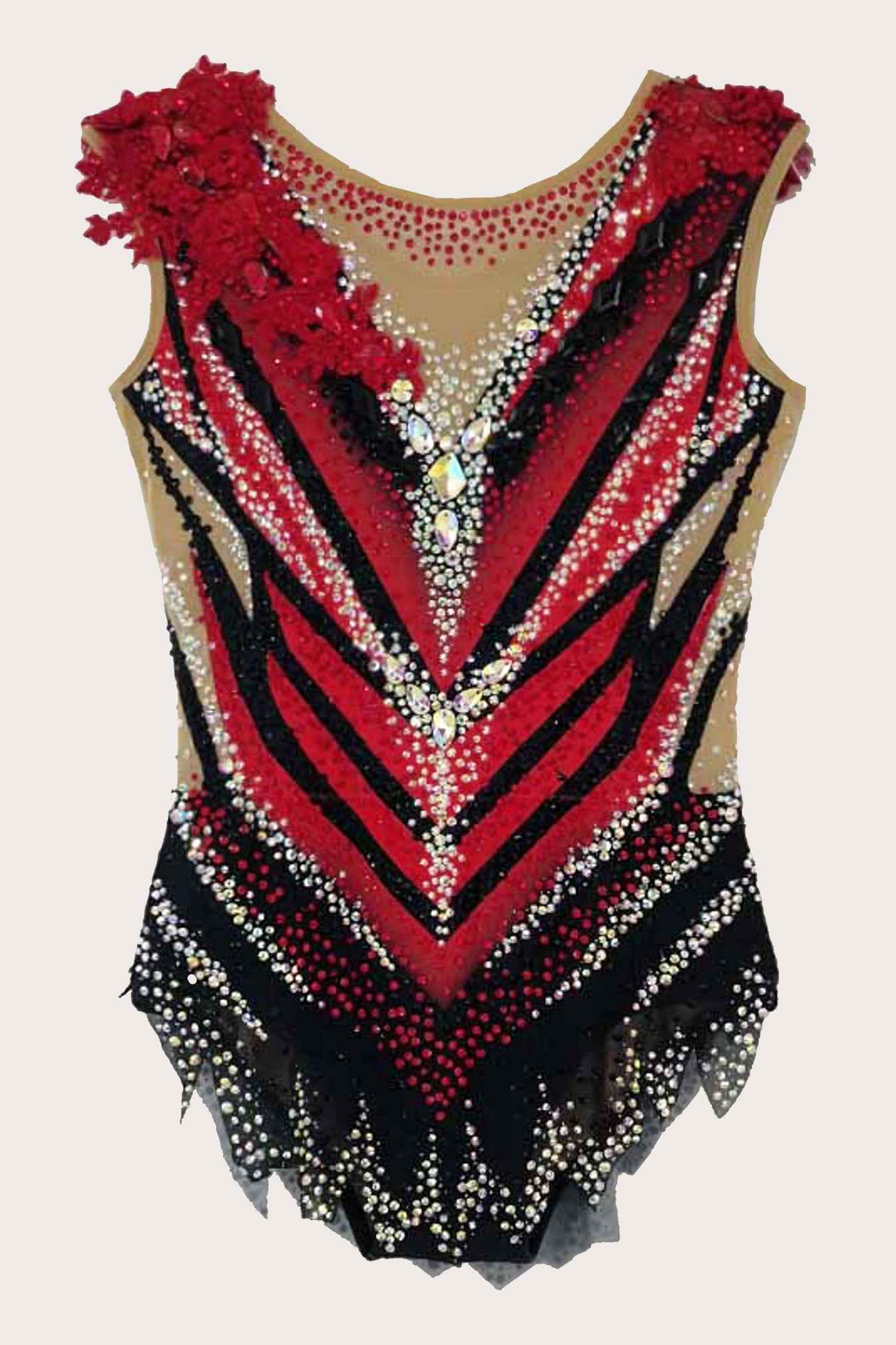 Justaucorps de gymnastique rythmique (sur mesure)