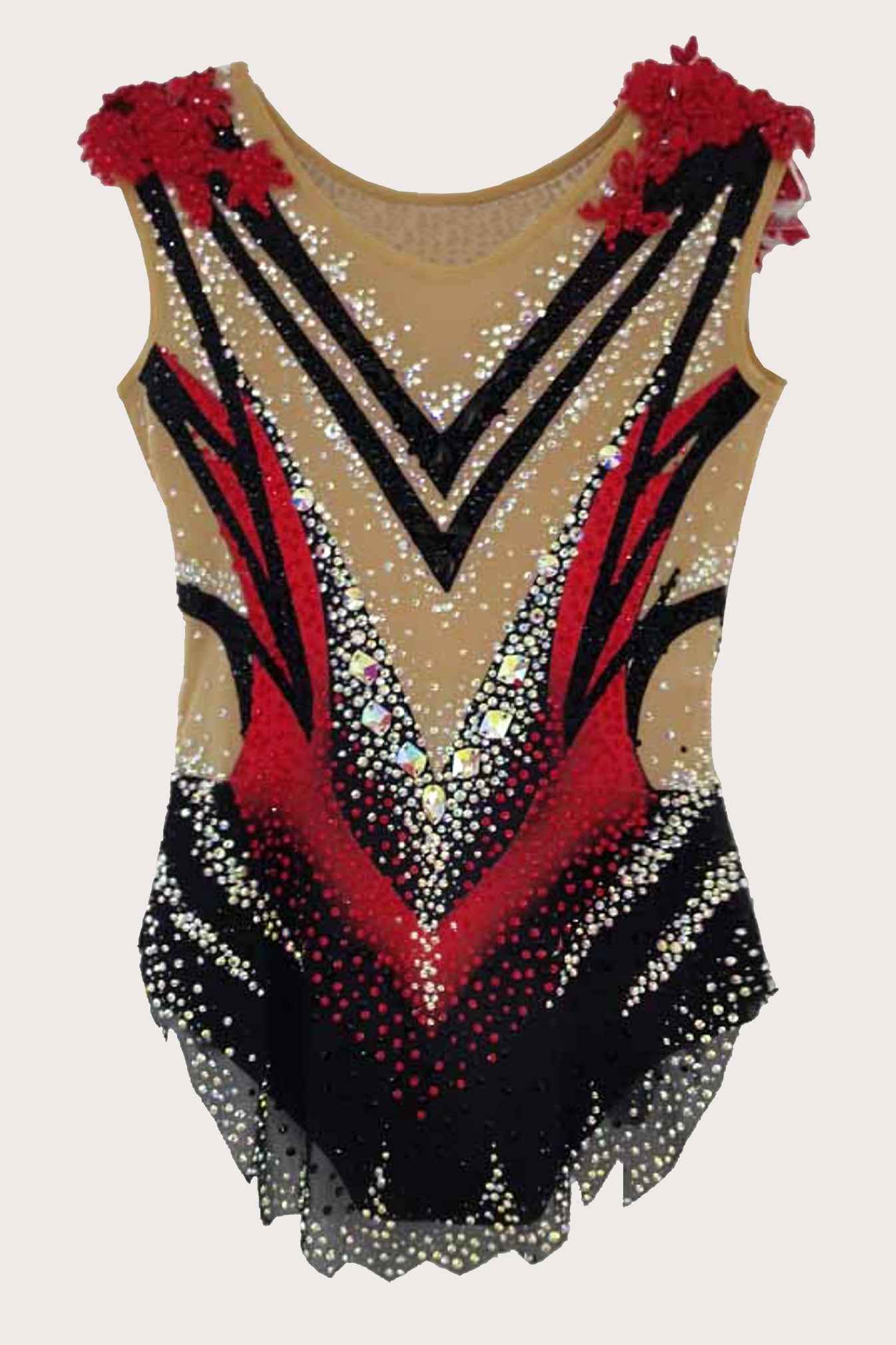 Justaucorps de gymnastique rythmique (sur mesure)