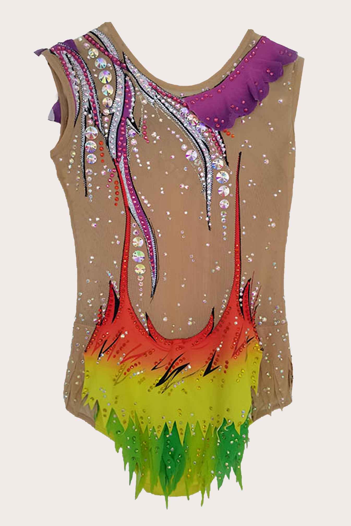 Justaucorps de gymnastique rythmique (sur mesure)