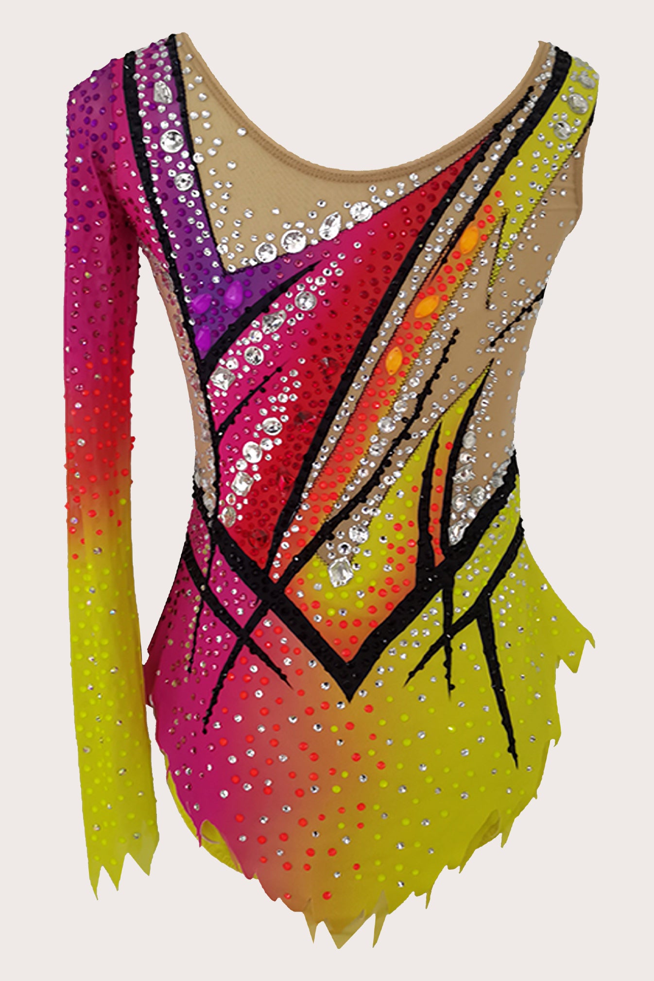 Justaucorps de gymnastique rythmique (sur mesure)