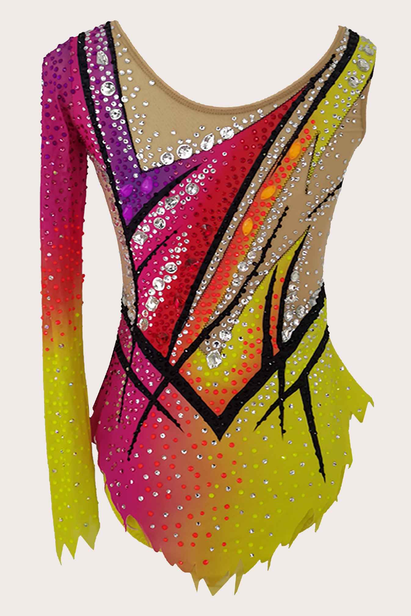 Justaucorps de gymnastique rythmique (sur mesure)