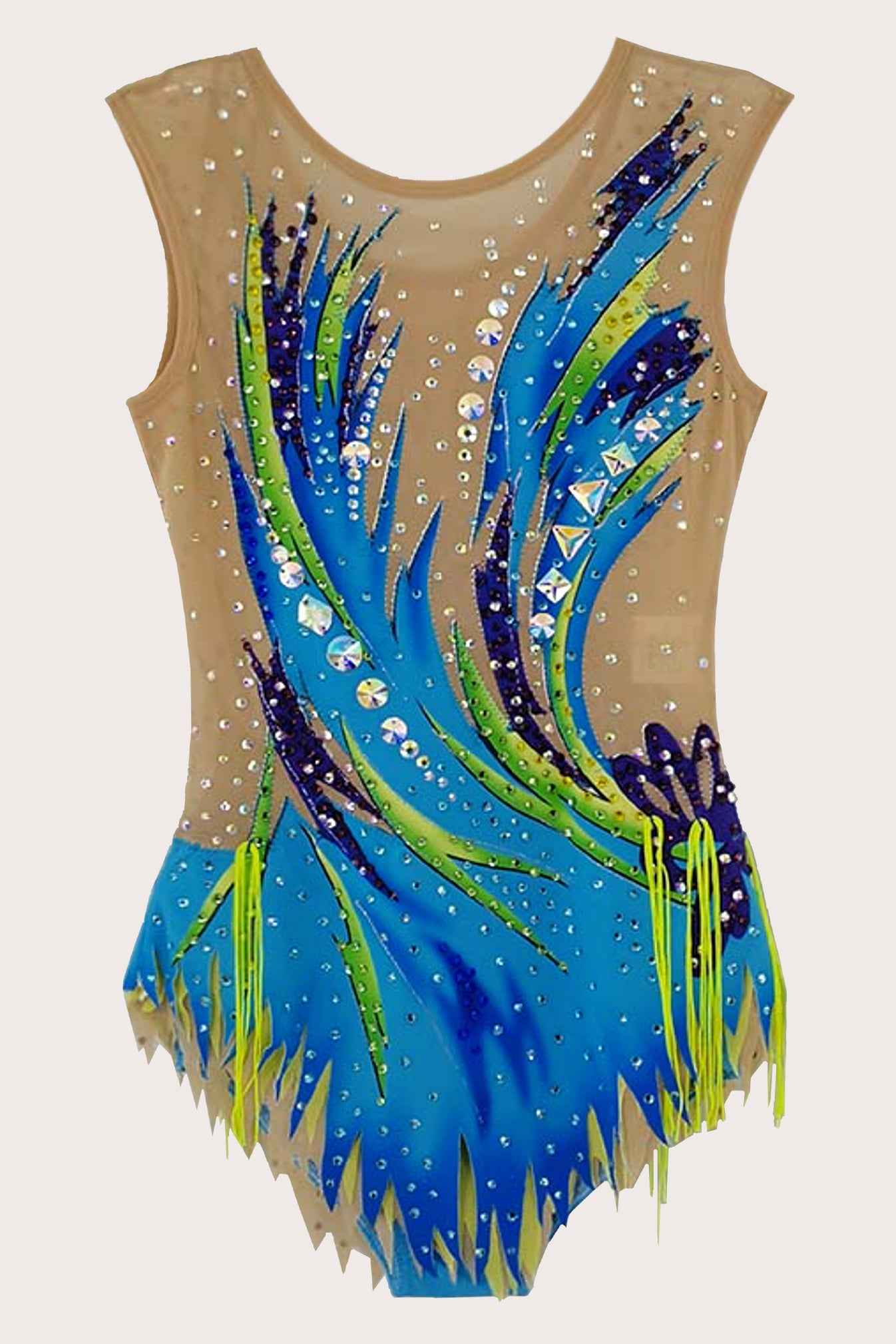 Justaucorps de gymnastique rythmique (sur mesure)