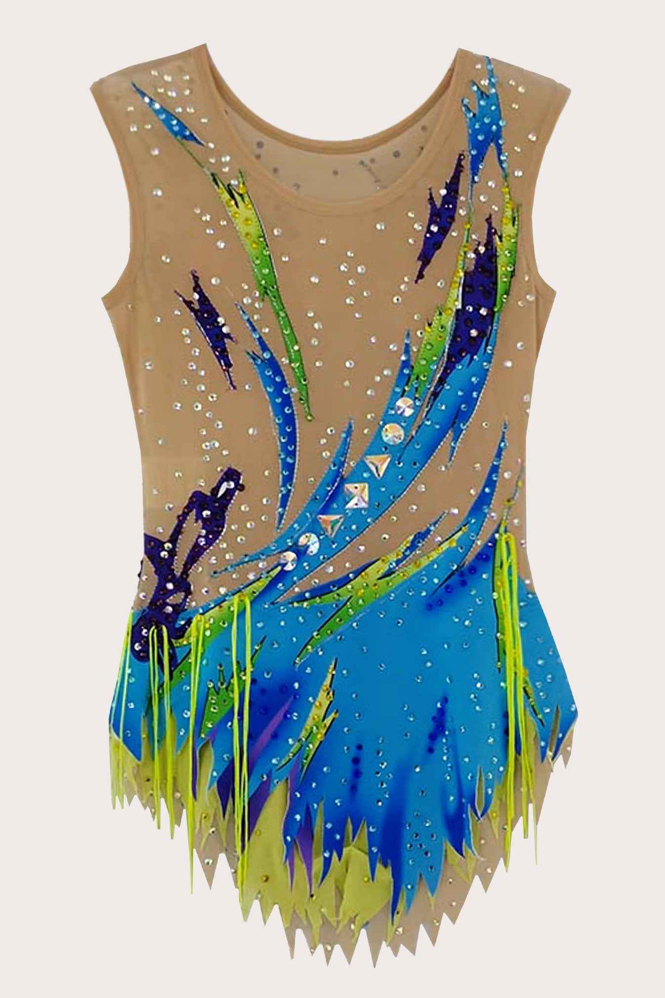 Justaucorps de gymnastique rythmique (sur mesure)