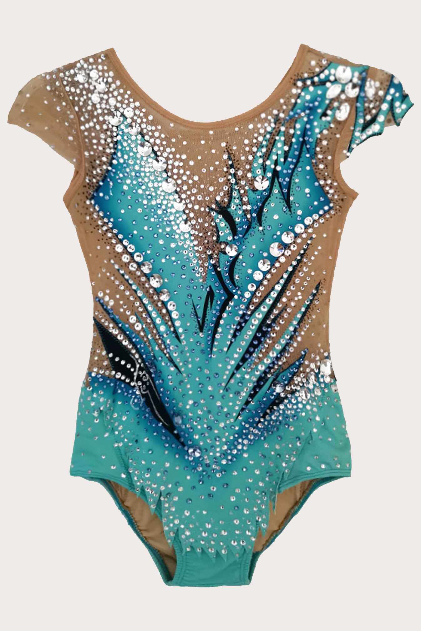 Justaucorps de gymnastique rythmique (sur mesure)