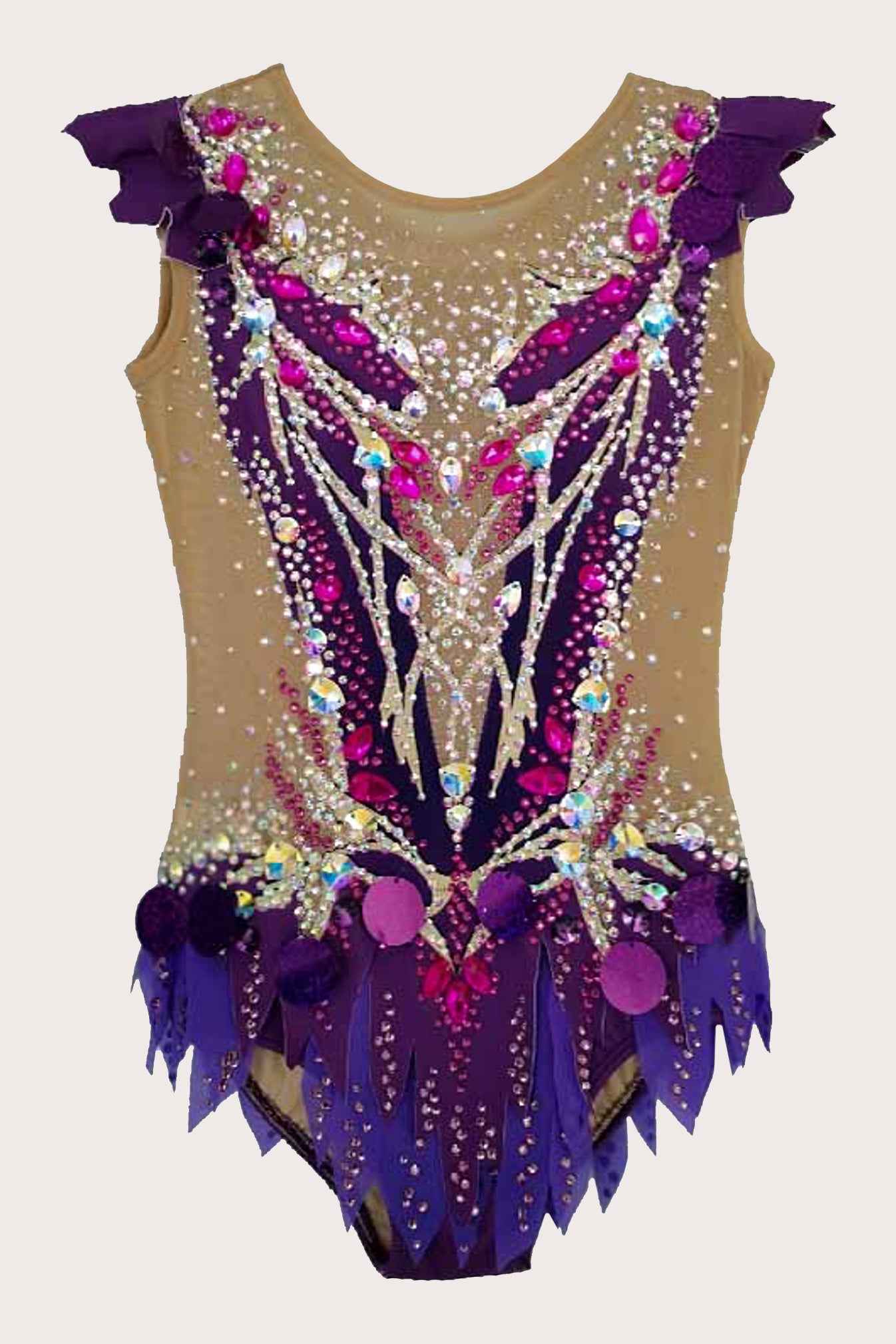 Justaucorps de gymnastique rythmique (sur mesure)