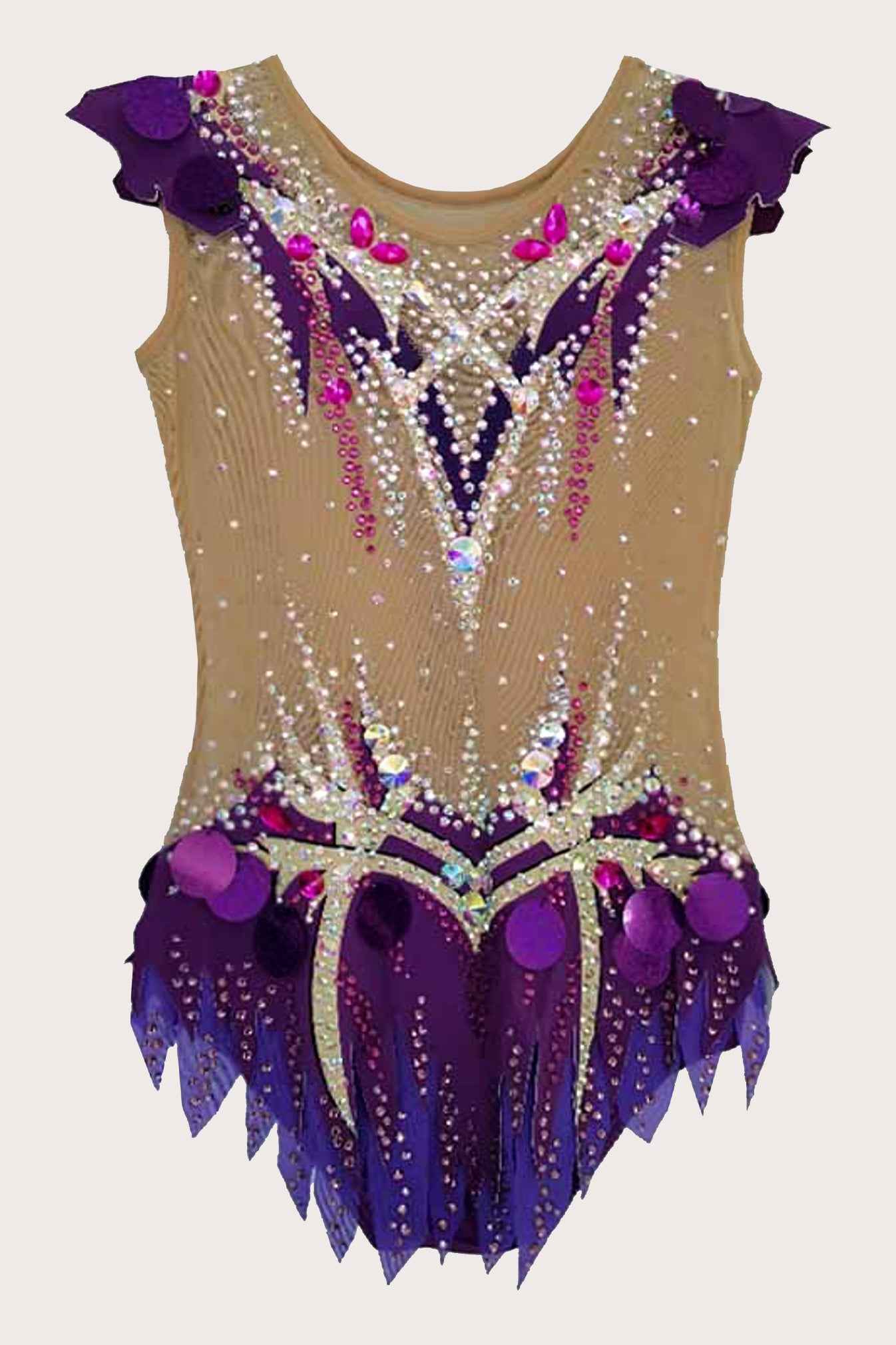 Justaucorps de gymnastique rythmique (sur mesure)