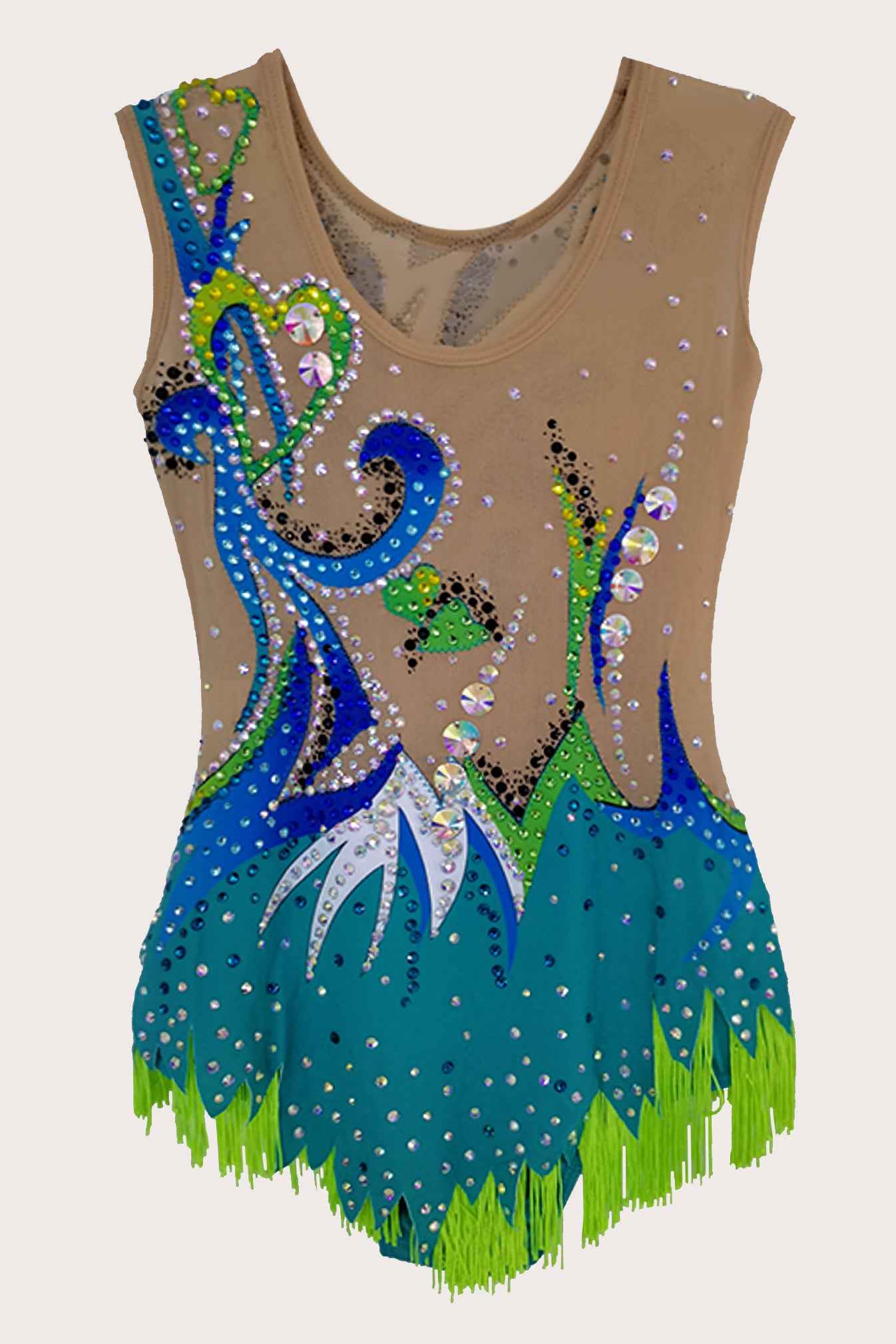 Justaucorps de gymnastique rythmique (sur mesure)