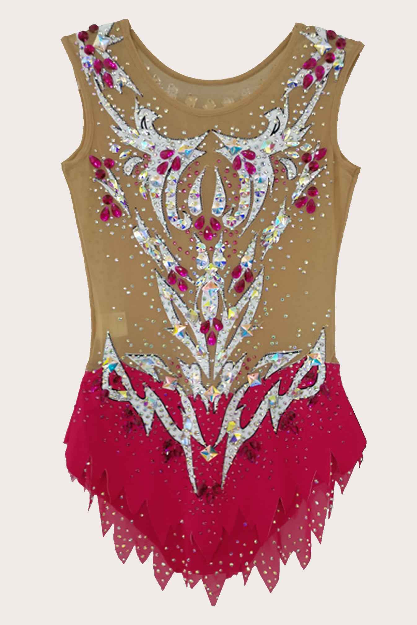 Justaucorps de gymnastique rythmique (sur mesure)