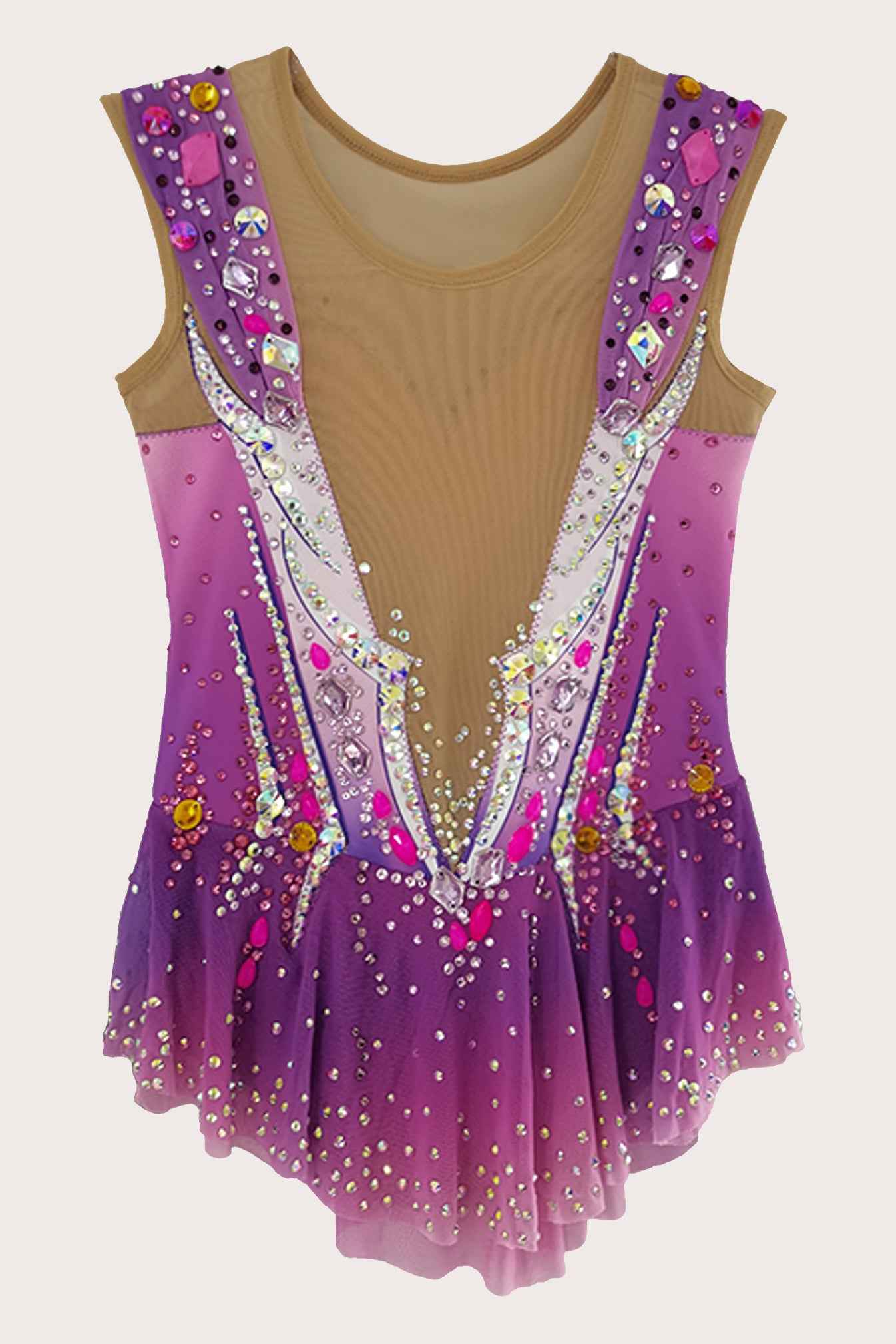 Justaucorps de gymnastique rythmique (sur mesure)