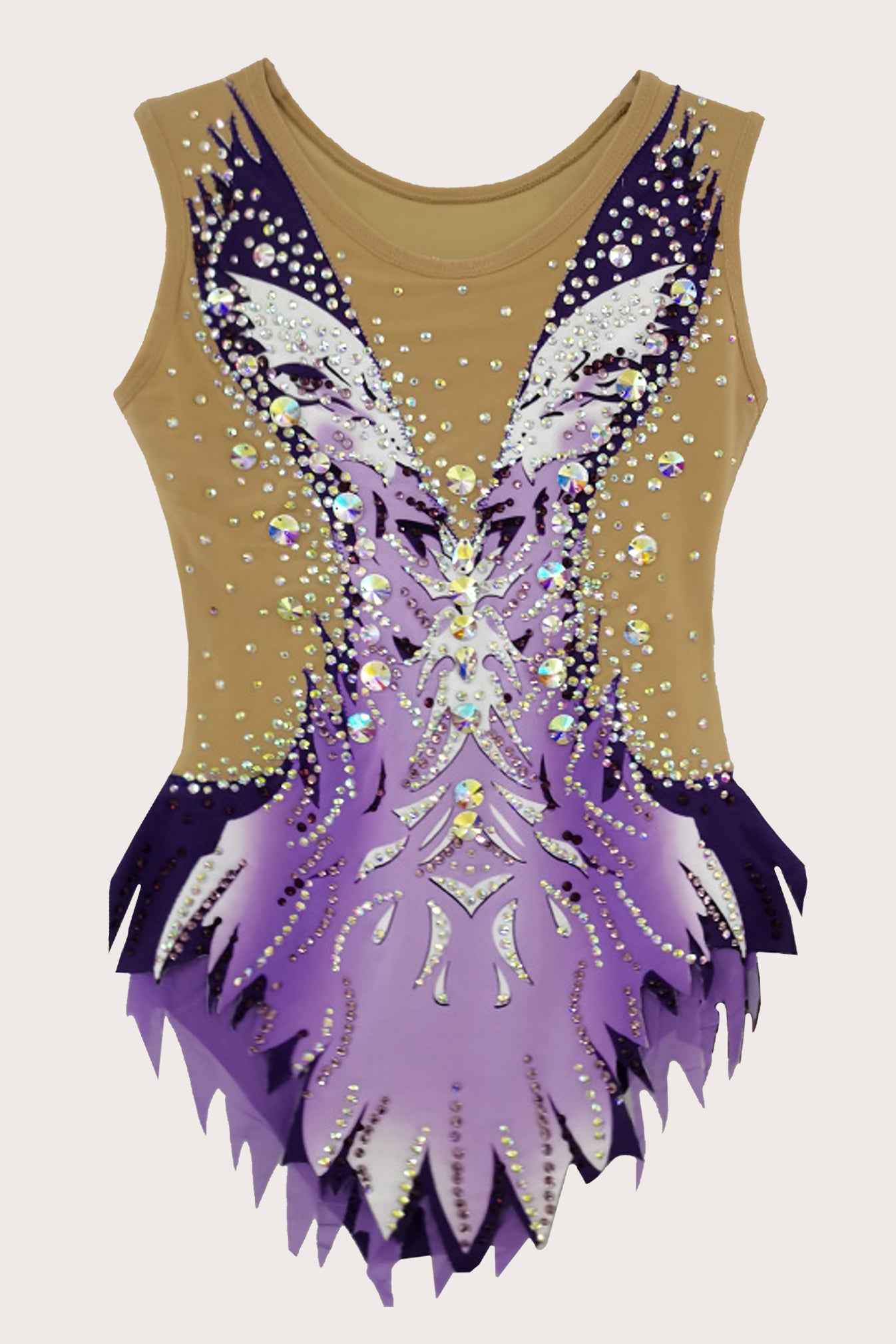 Justaucorps de gymnastique rythmique (sur mesure)