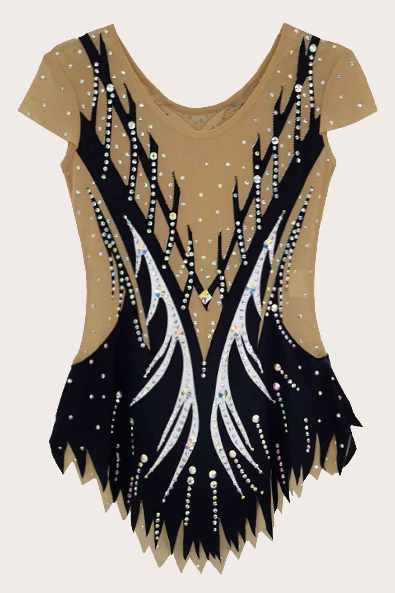 Justaucorps de gymnastique rythmique (sur mesure)