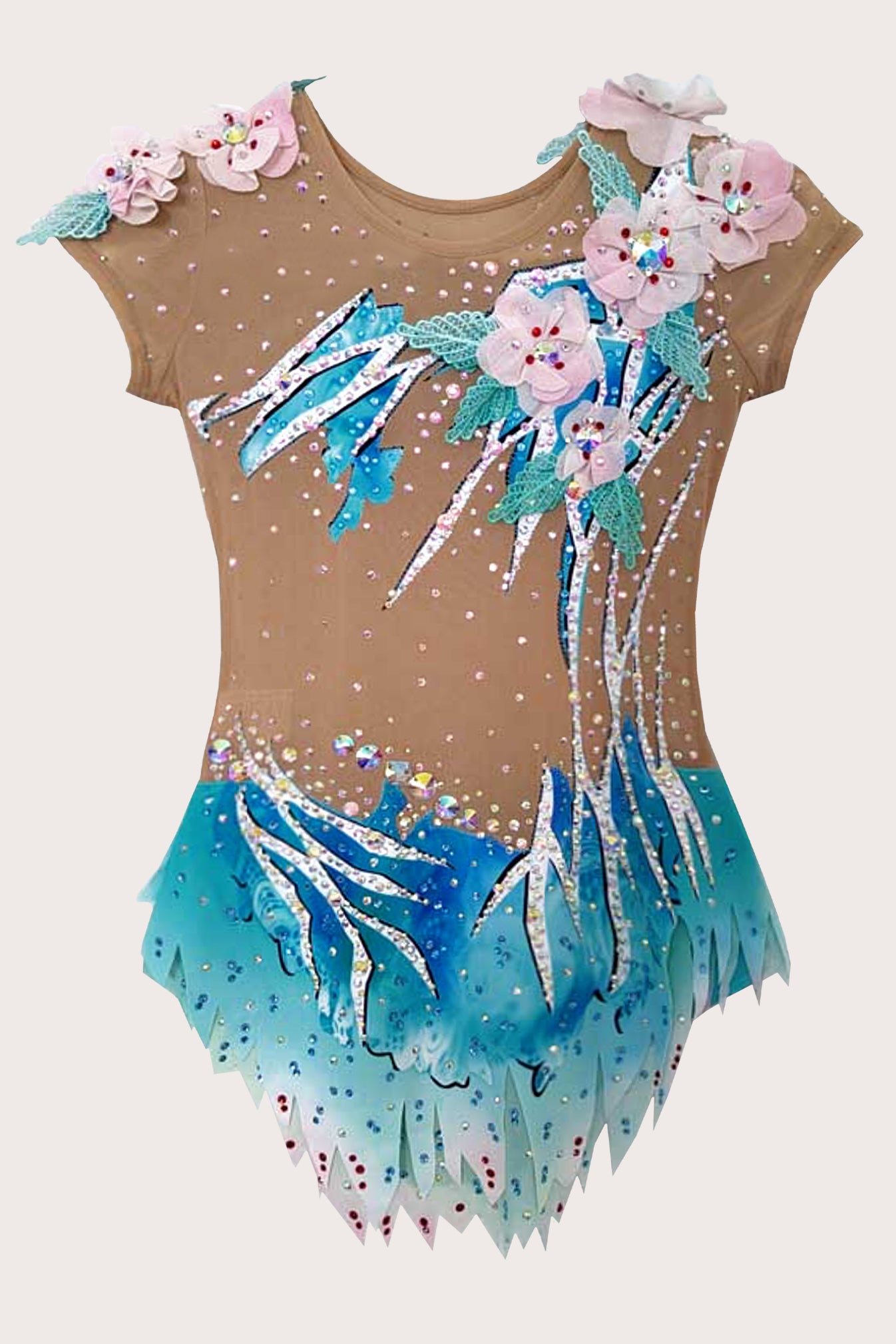 Justaucorps de gymnastique rythmique (sur mesure)
