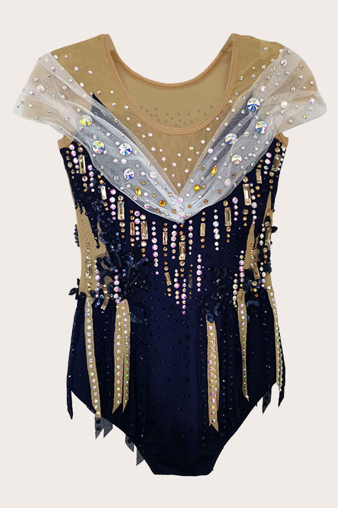 Justaucorps de gymnastique rythmique (sur mesure)