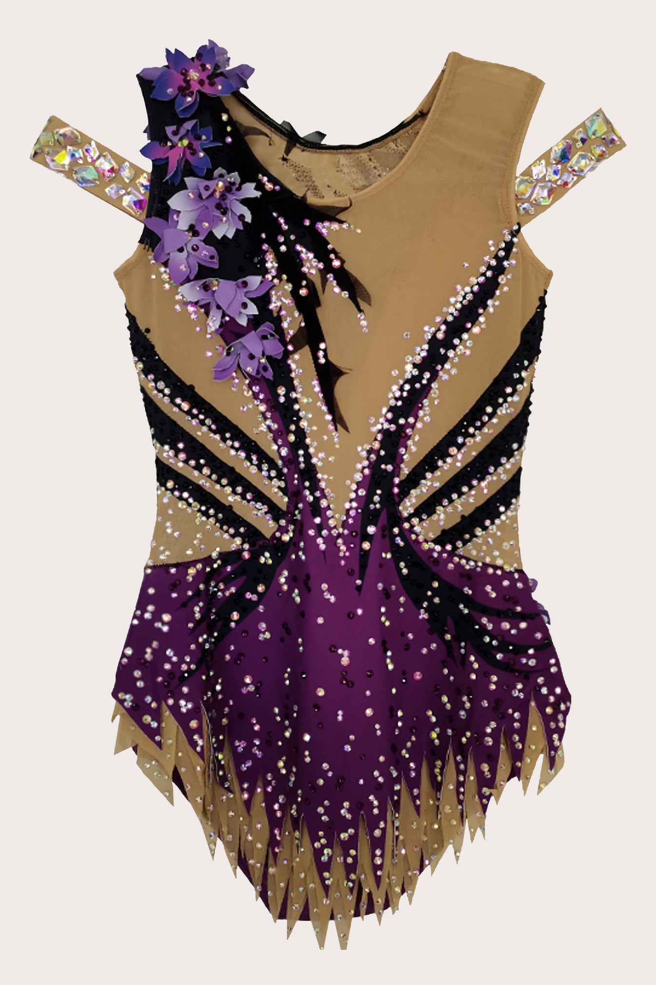 Justaucorps de gymnastique rythmique (sur mesure)