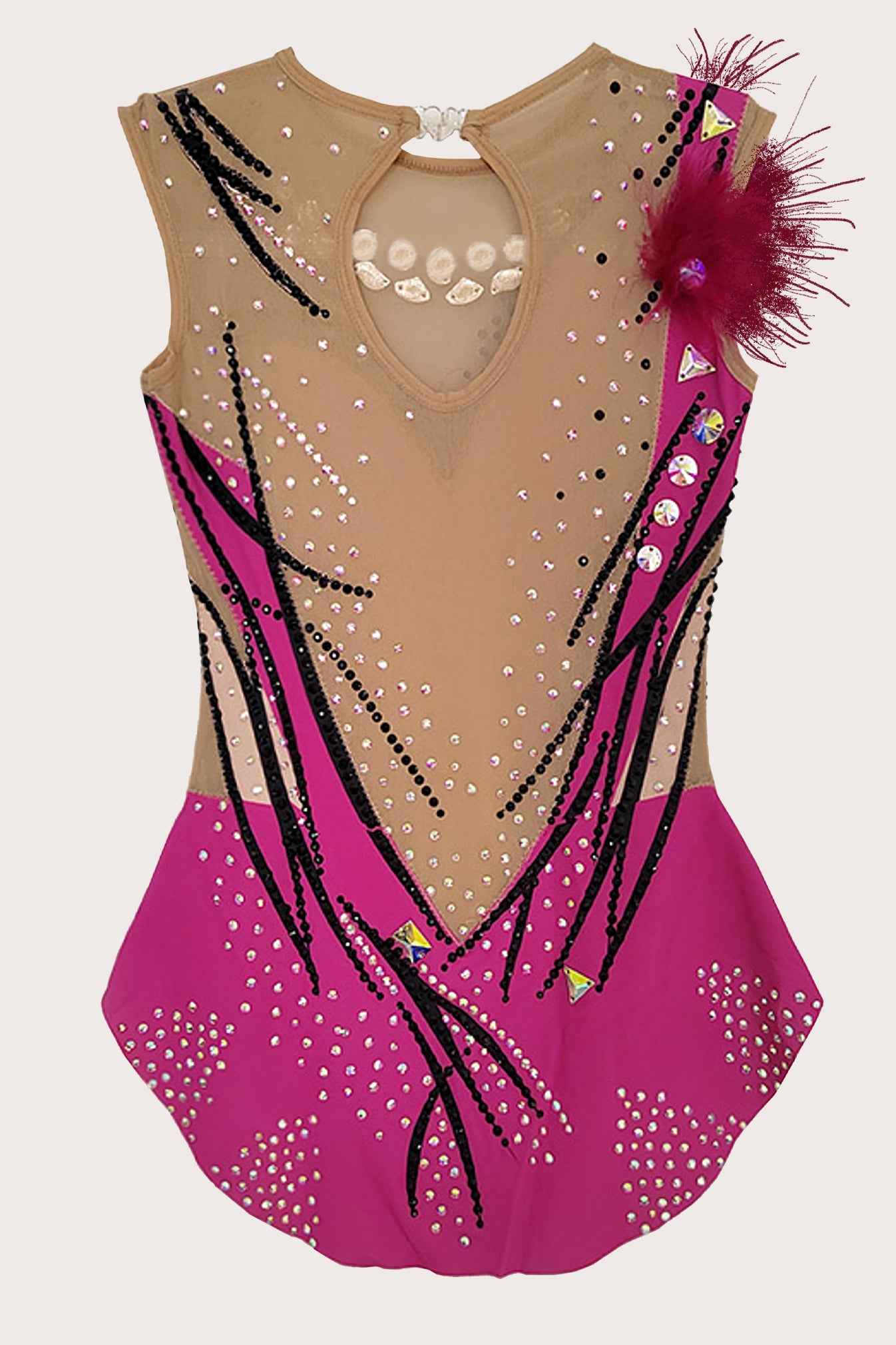 Justaucorps de gymnastique rythmique (sur mesure)